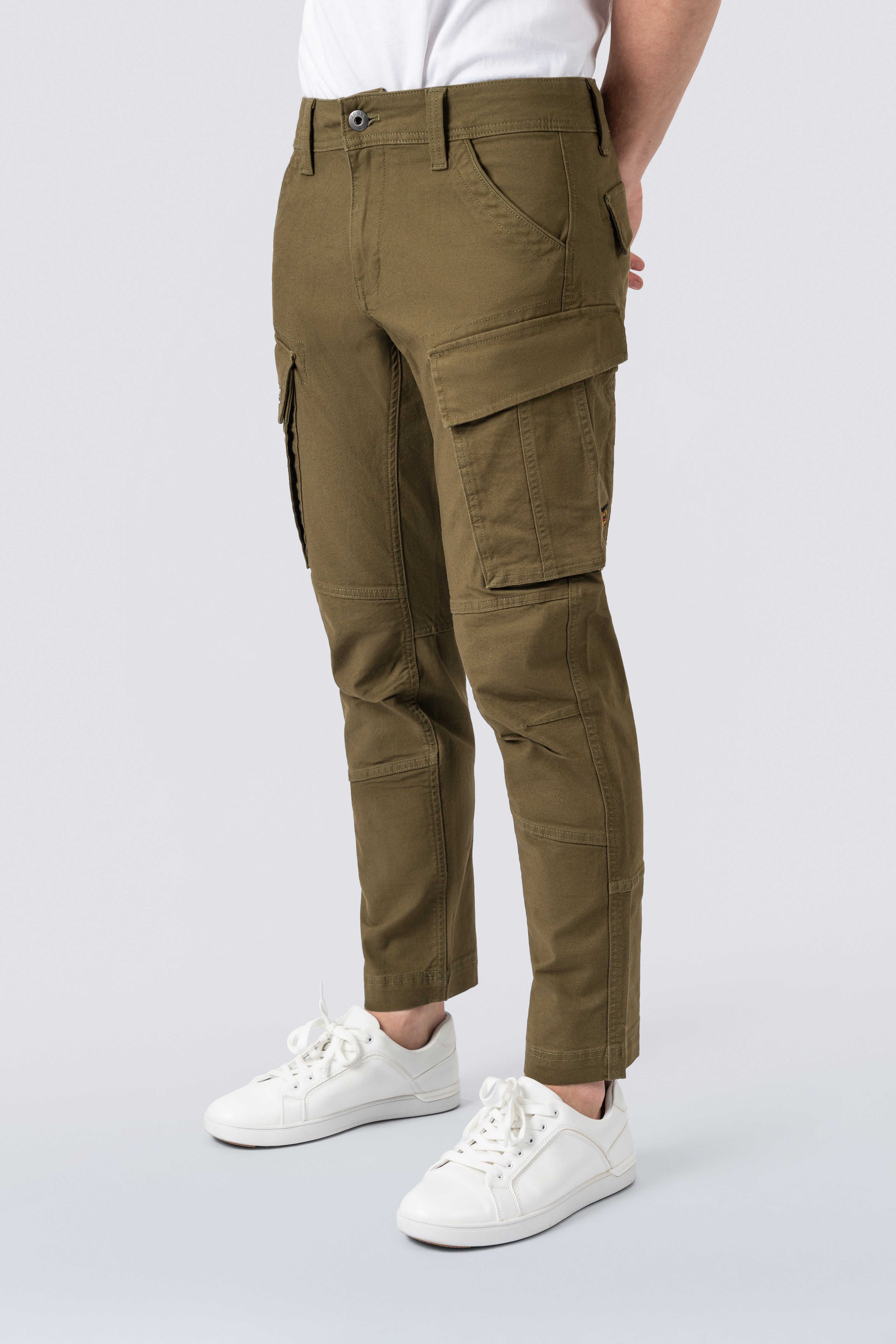 Herren Cargohose aus Canvas