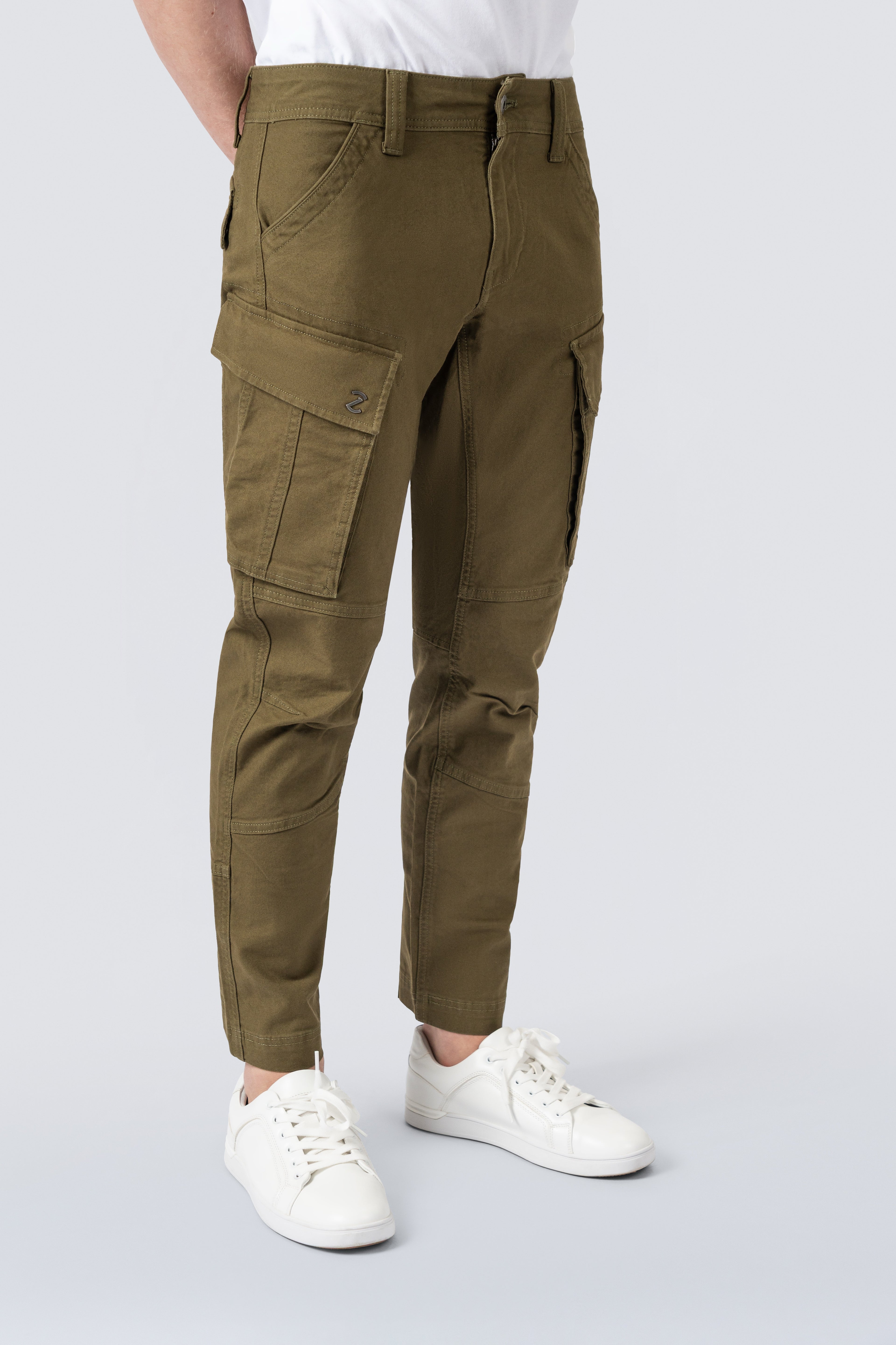 Herren Cargohose aus Canvas