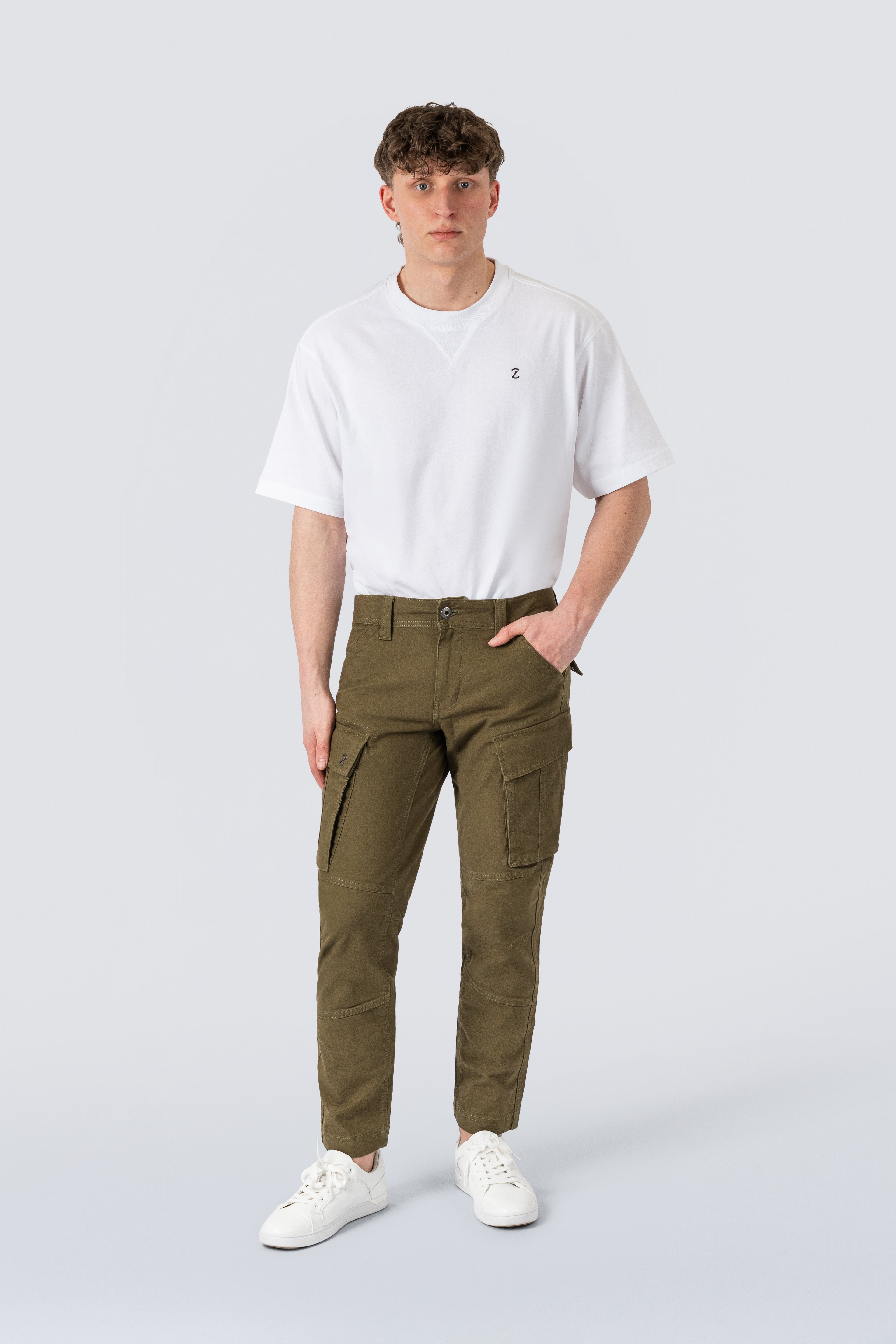 Herren Cargohose aus Canvas
