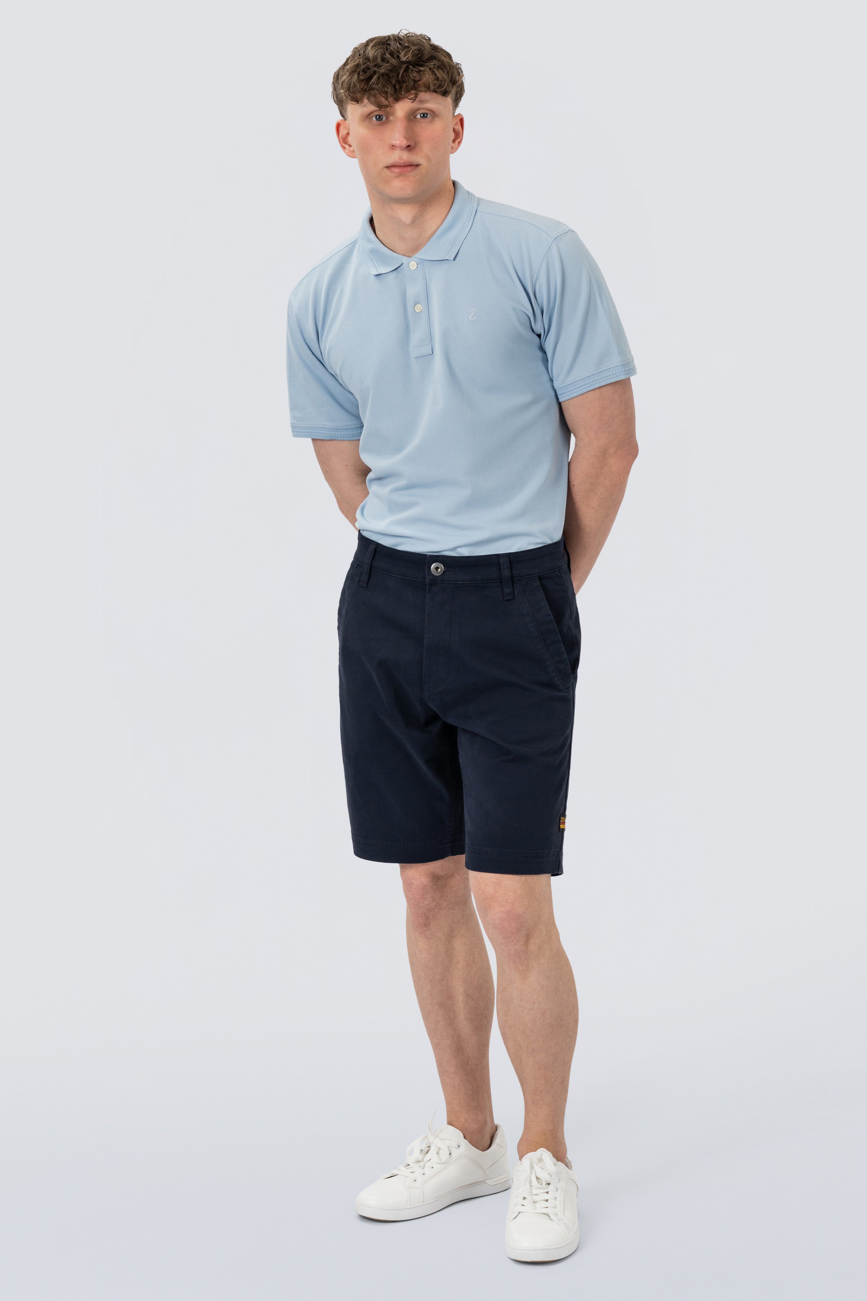 Harbor - Herren Chino Shorts -  Tailored Kurze Hose aus Stretch Baumwolle
