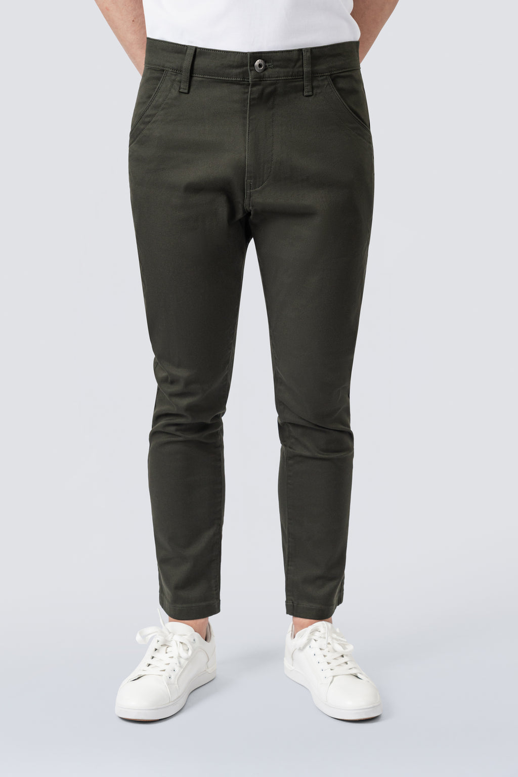 Signature Herren Chinohose Stretch Twill