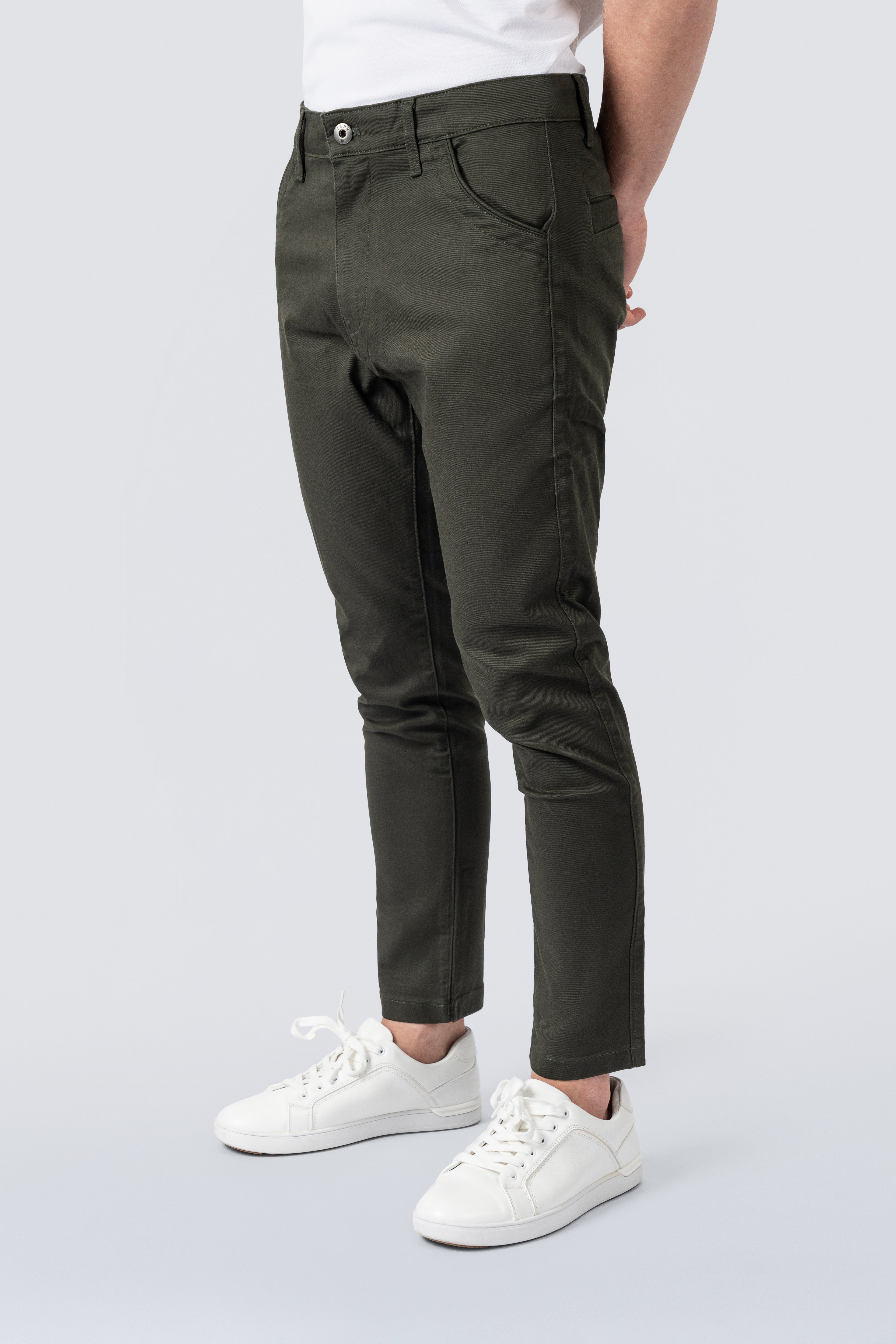 Signature Herren Chinohose Stretch Twill