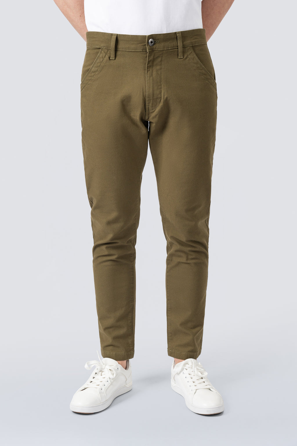 Signature Herren Chinohose Stretch Twill