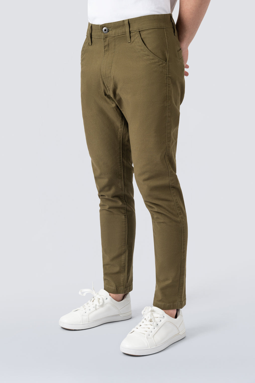 Signature Herren Chinohose Stretch Twill