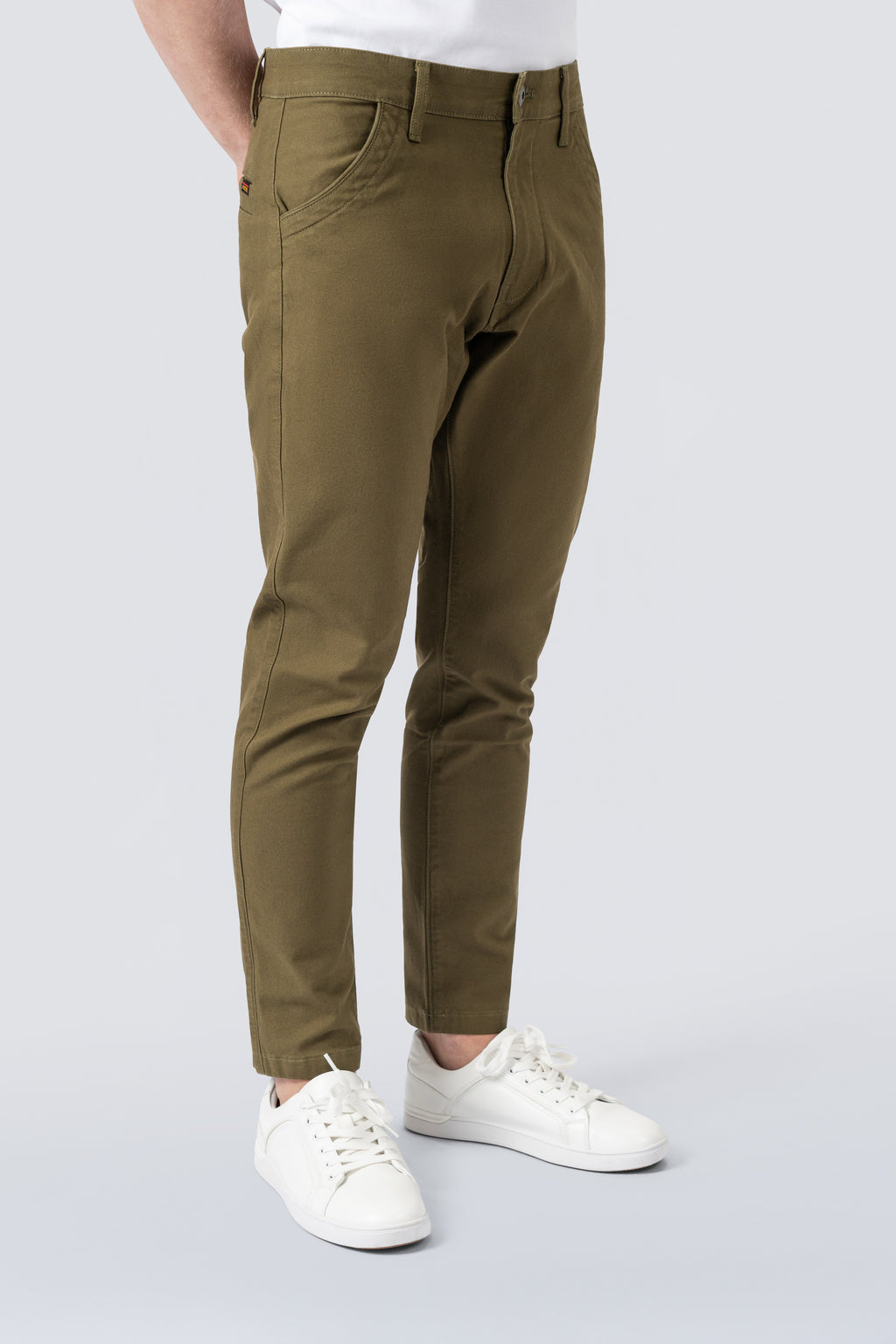 Signature Herren Chinohose Stretch Twill