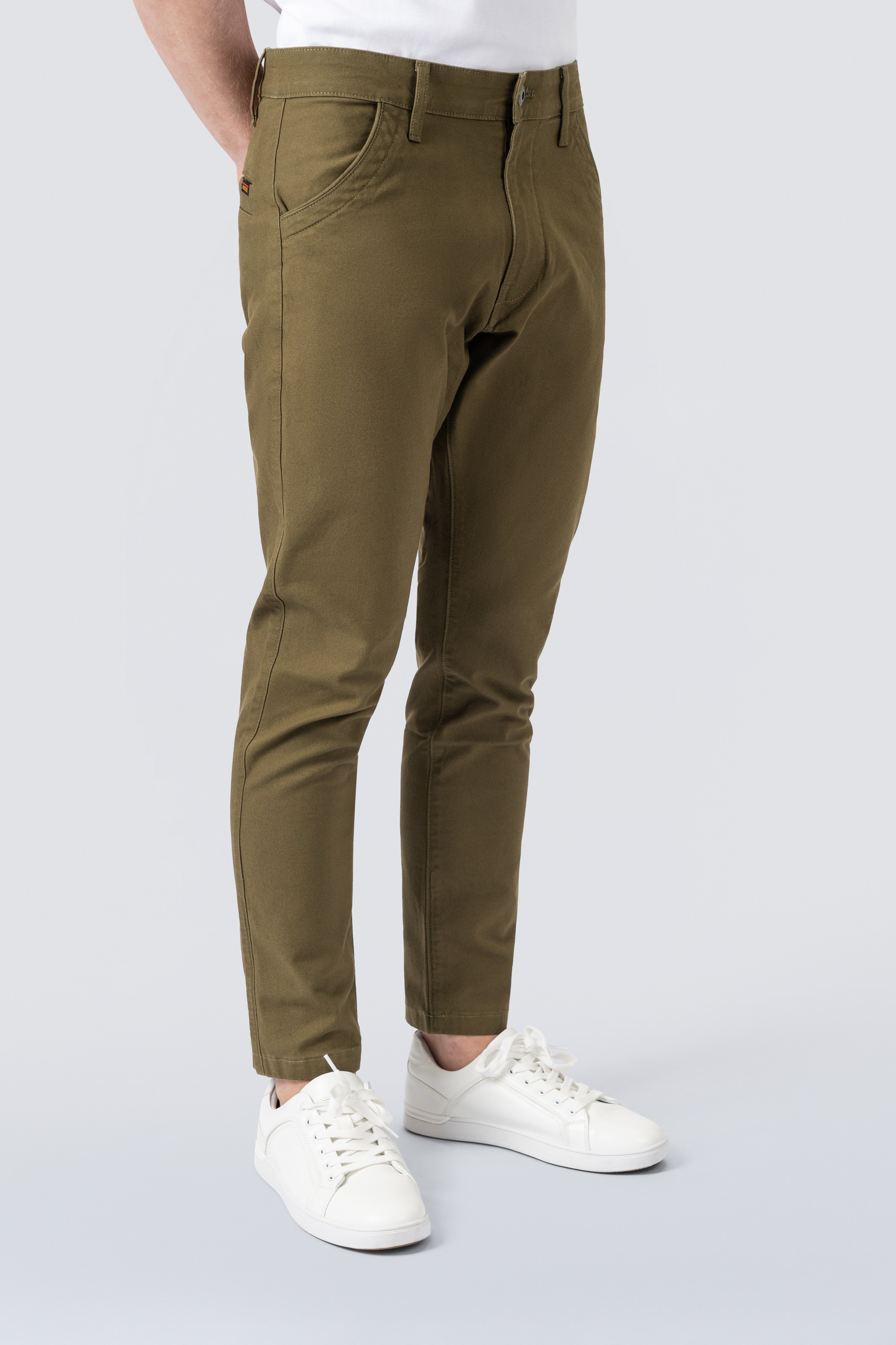 Signature Herren Chinohose Stretch Twill