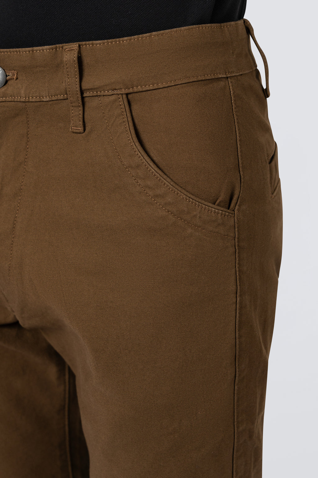 ZEHN Chinohose Herren Stretch Canvas