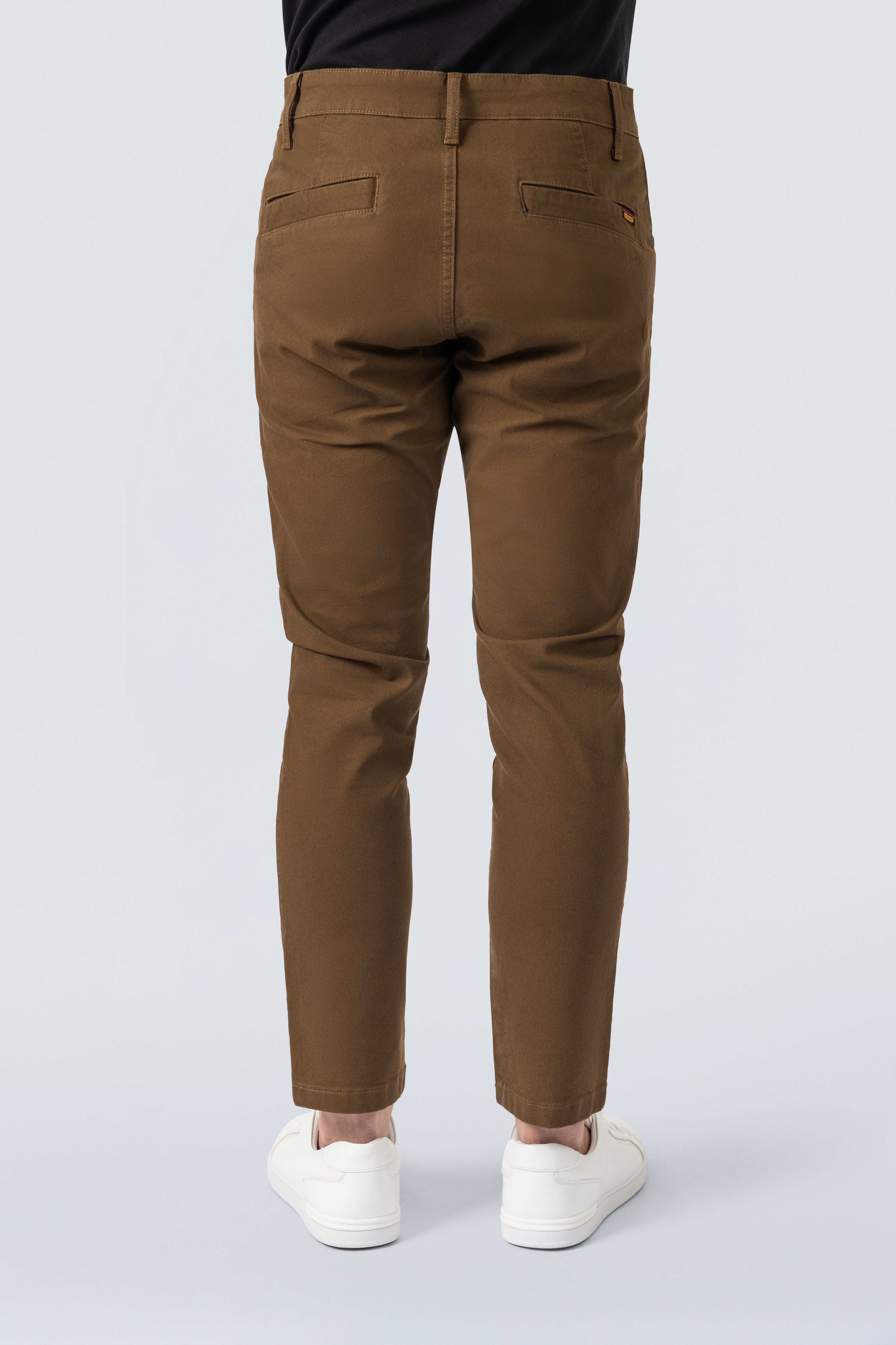 ZEHN Chinohose Herren Stretch Canvas
