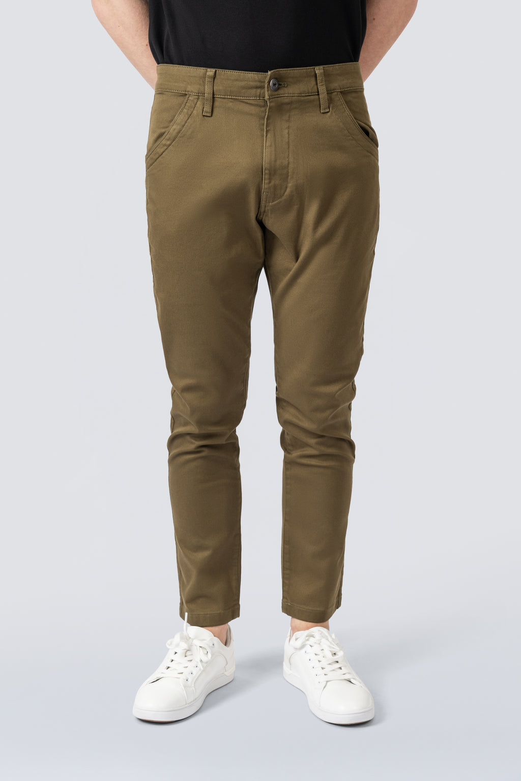 Signature Herren Chinohose Stretch Twill