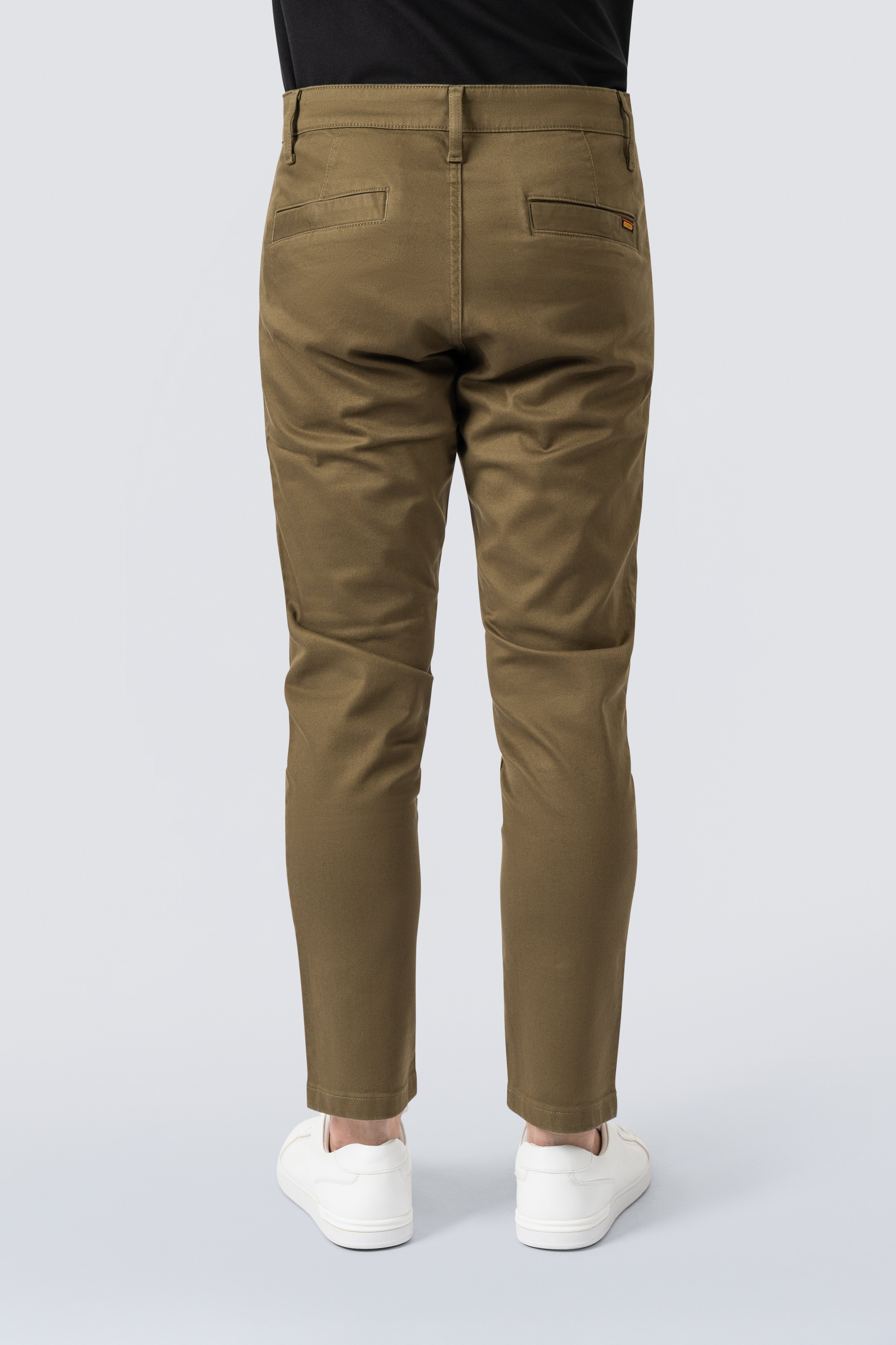 ZEHN Chinohose Herren Stretch Canvas