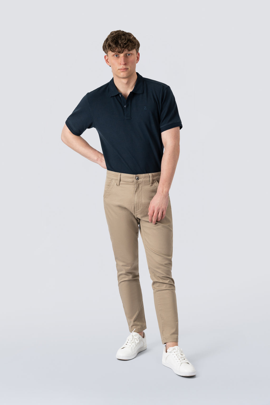Signature Herren Chinohose Stretch Twill