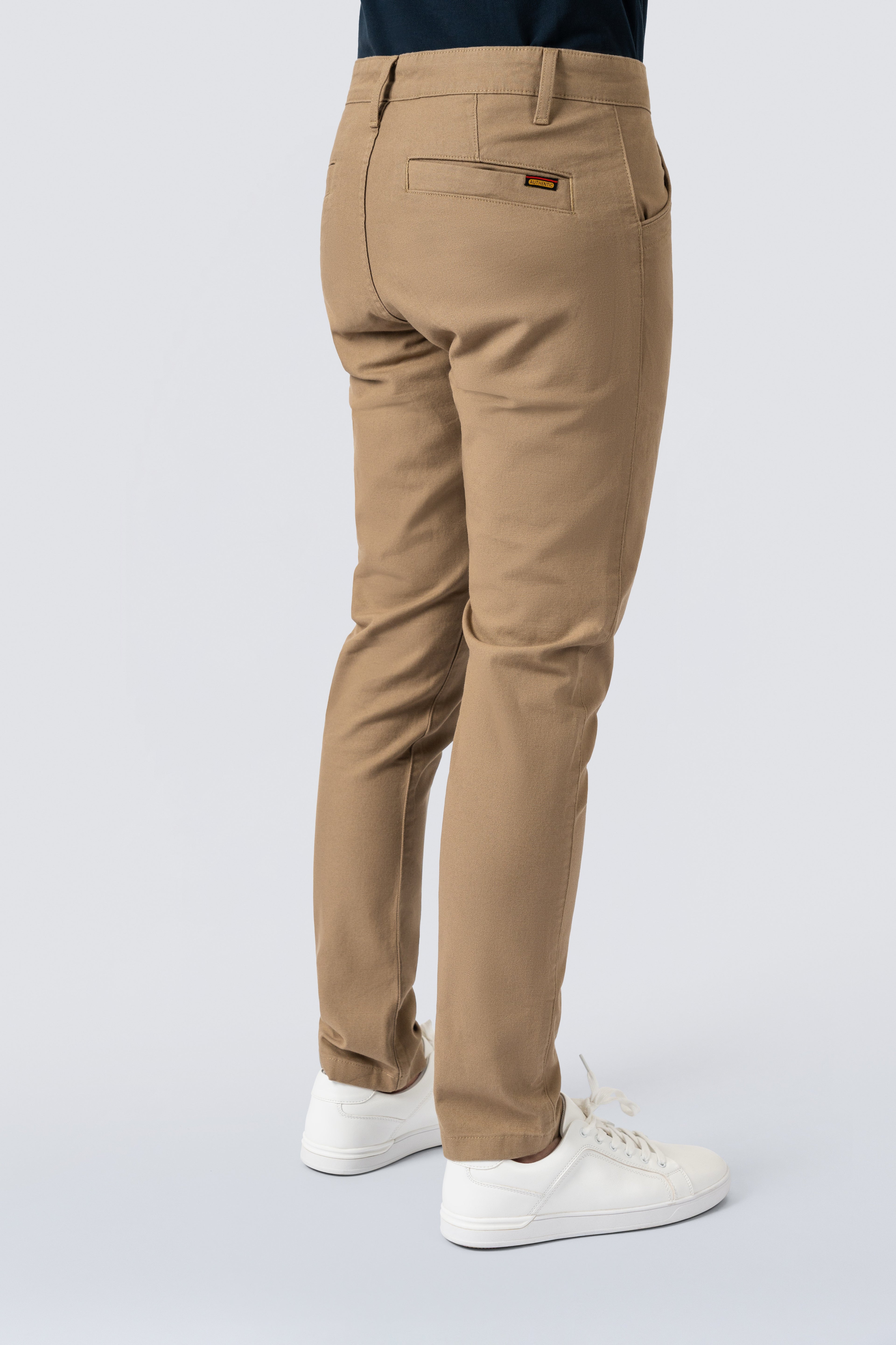 ZEHN Chinohose Herren Stretch Canvas