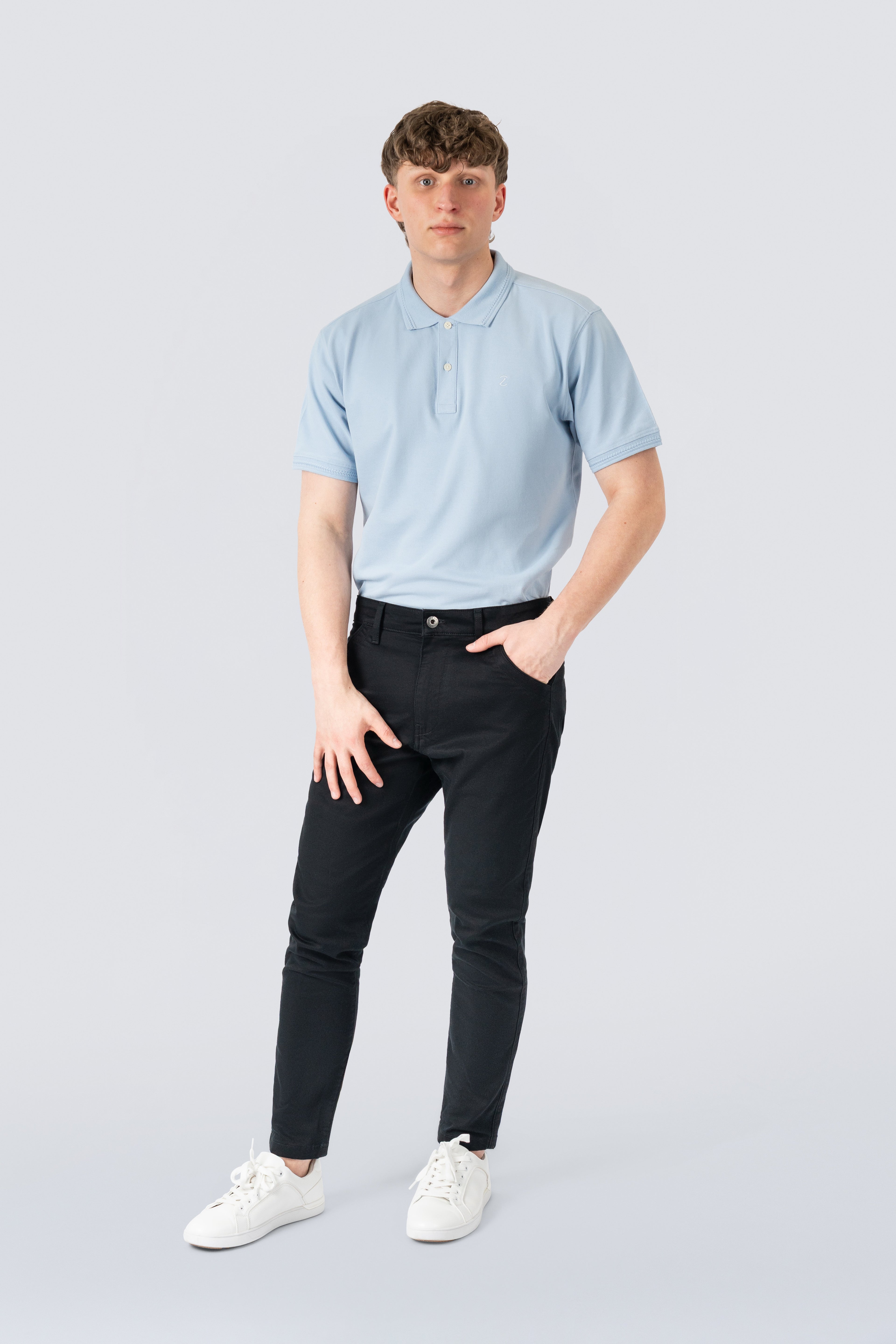 Signature Herren Chinohose Stretch Twill