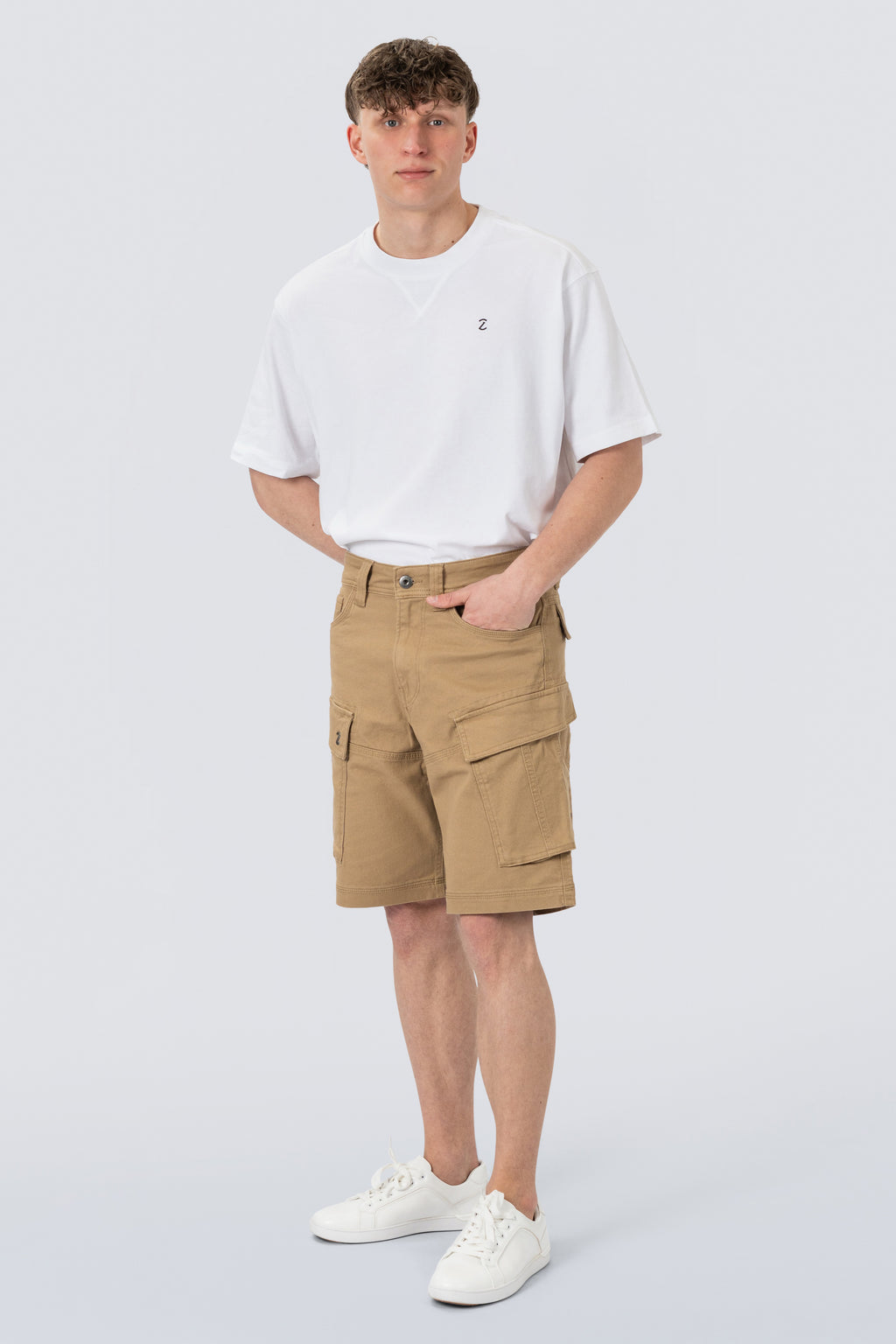 ZEHN Traverse - Herren Utility Cargo Shorts -  Kurze Hose aus Baumwolle mit Cargotaschen (DE/NL/SE/PL