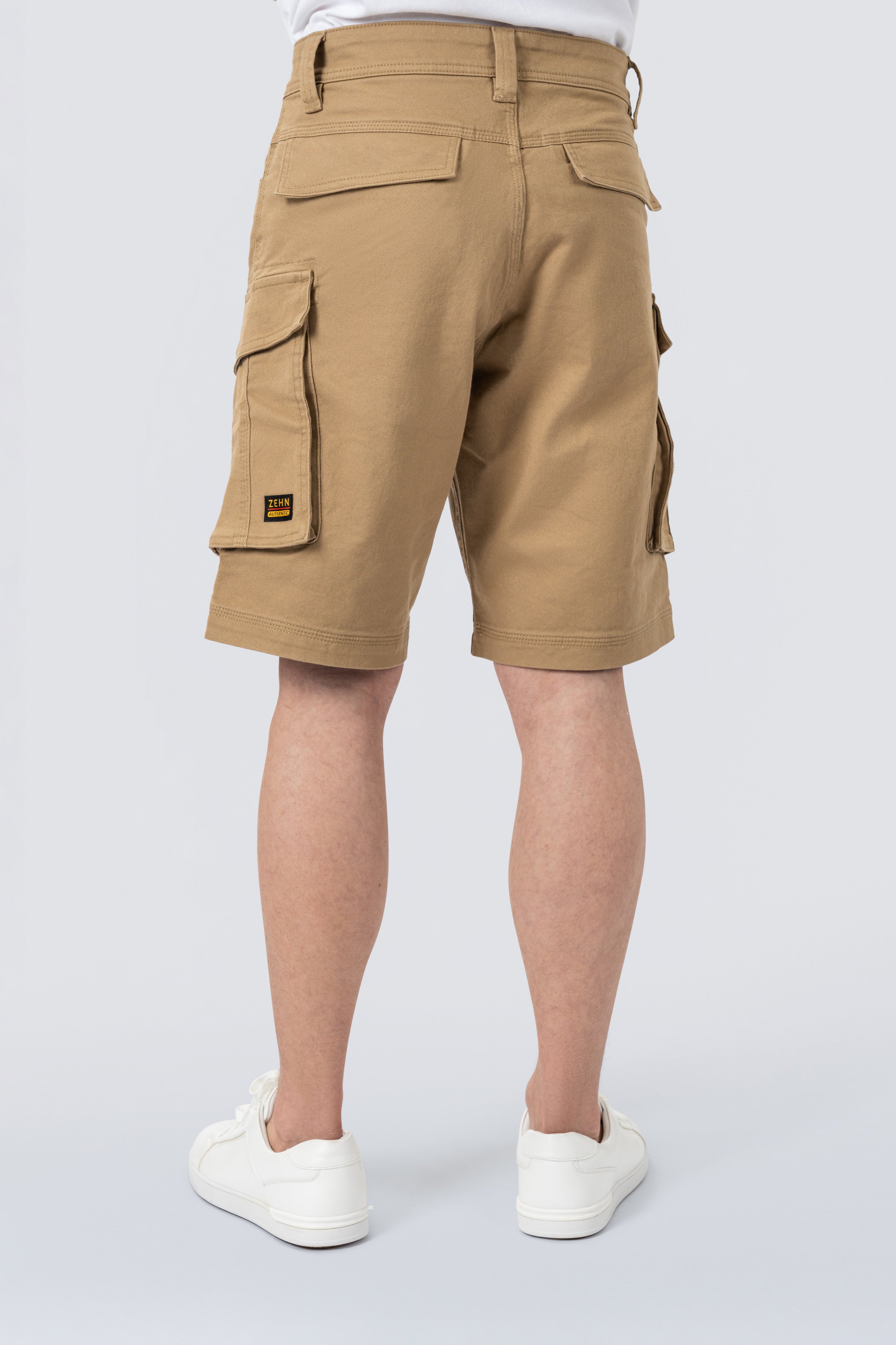 ZEHN Traverse - Herren Utility Cargo Shorts -  Kurze Hose aus Baumwolle mit Cargotaschen (DE/NL/SE/PL