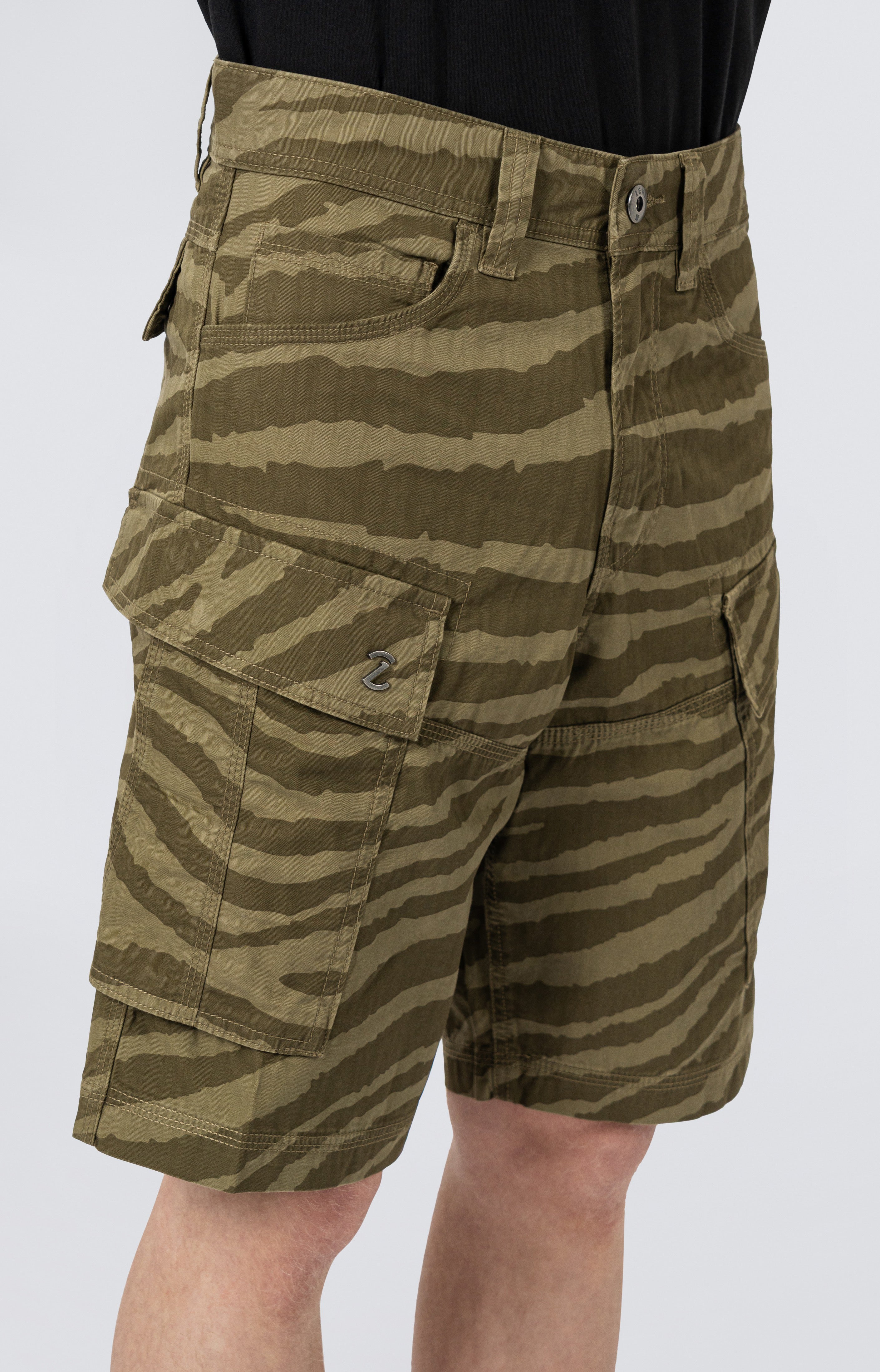 ZEHN Traverse - Herren Utility Cargo Shorts -  Kurze Hose aus Baumwolle mit Cargotaschen (DE/NL/SE/PL