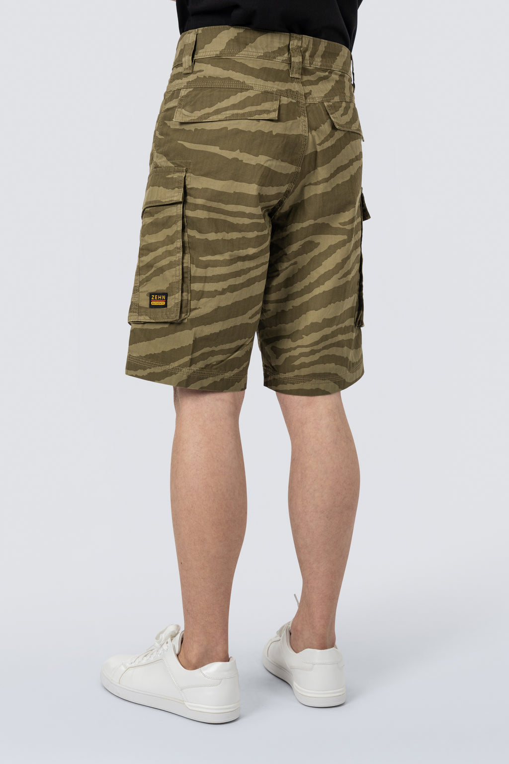 ZEHN Traverse - Herren Utility Cargo Shorts -  Kurze Hose aus Baumwolle mit Cargotaschen (DE/NL/SE/PL