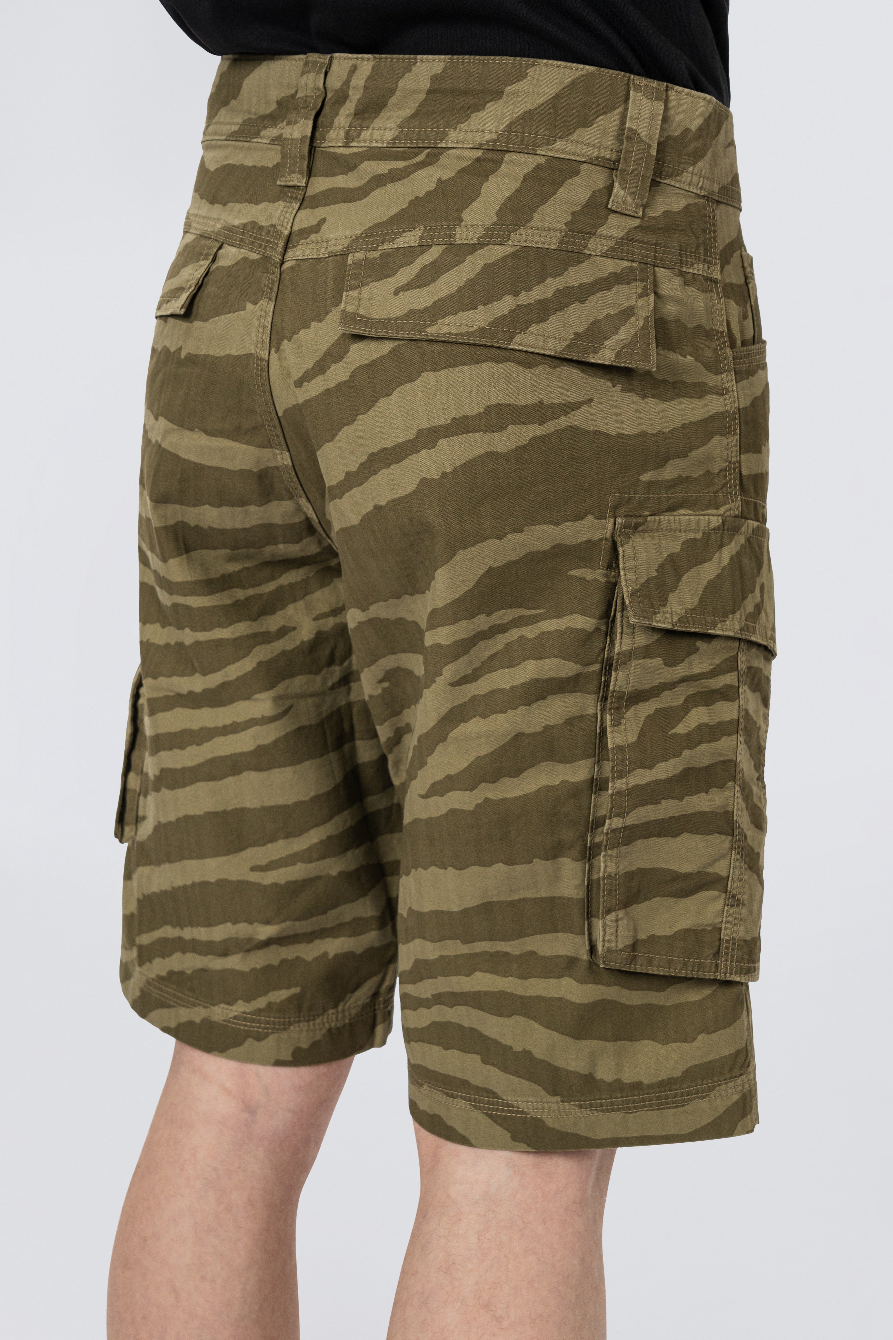 ZEHN Traverse - Herren Utility Cargo Shorts -  Kurze Hose aus Baumwolle mit Cargotaschen (DE/NL/SE/PL
