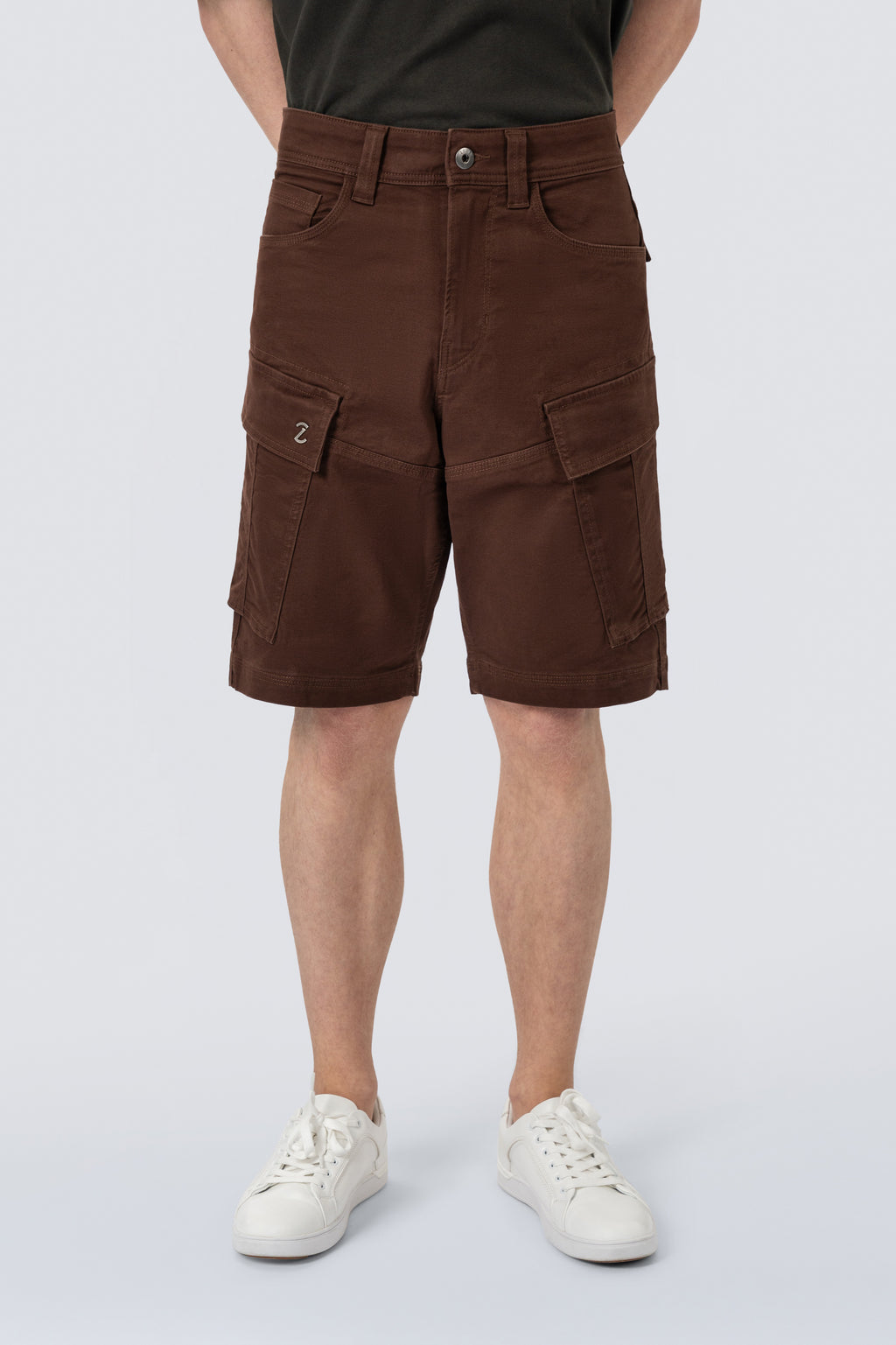 ZEHN Traverse - Herren Utility Cargo Shorts -  Kurze Hose aus Baumwolle mit Cargotaschen (DE/NL/SE/PL