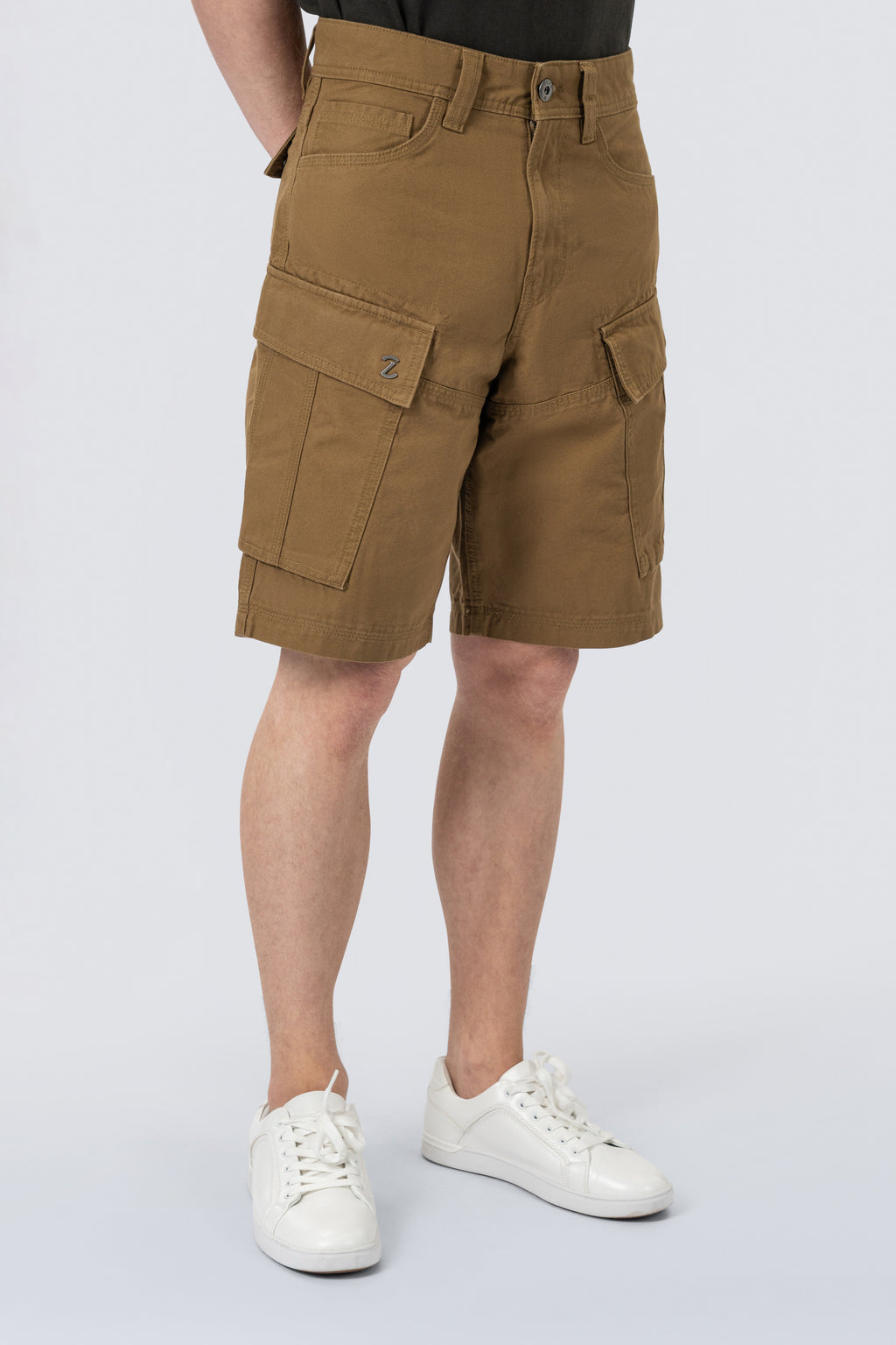 ZEHN Traverse - Herren Utility Cargo Shorts -  Kurze Hose aus Baumwolle mit Cargotaschen (DE/NL/SE/PL