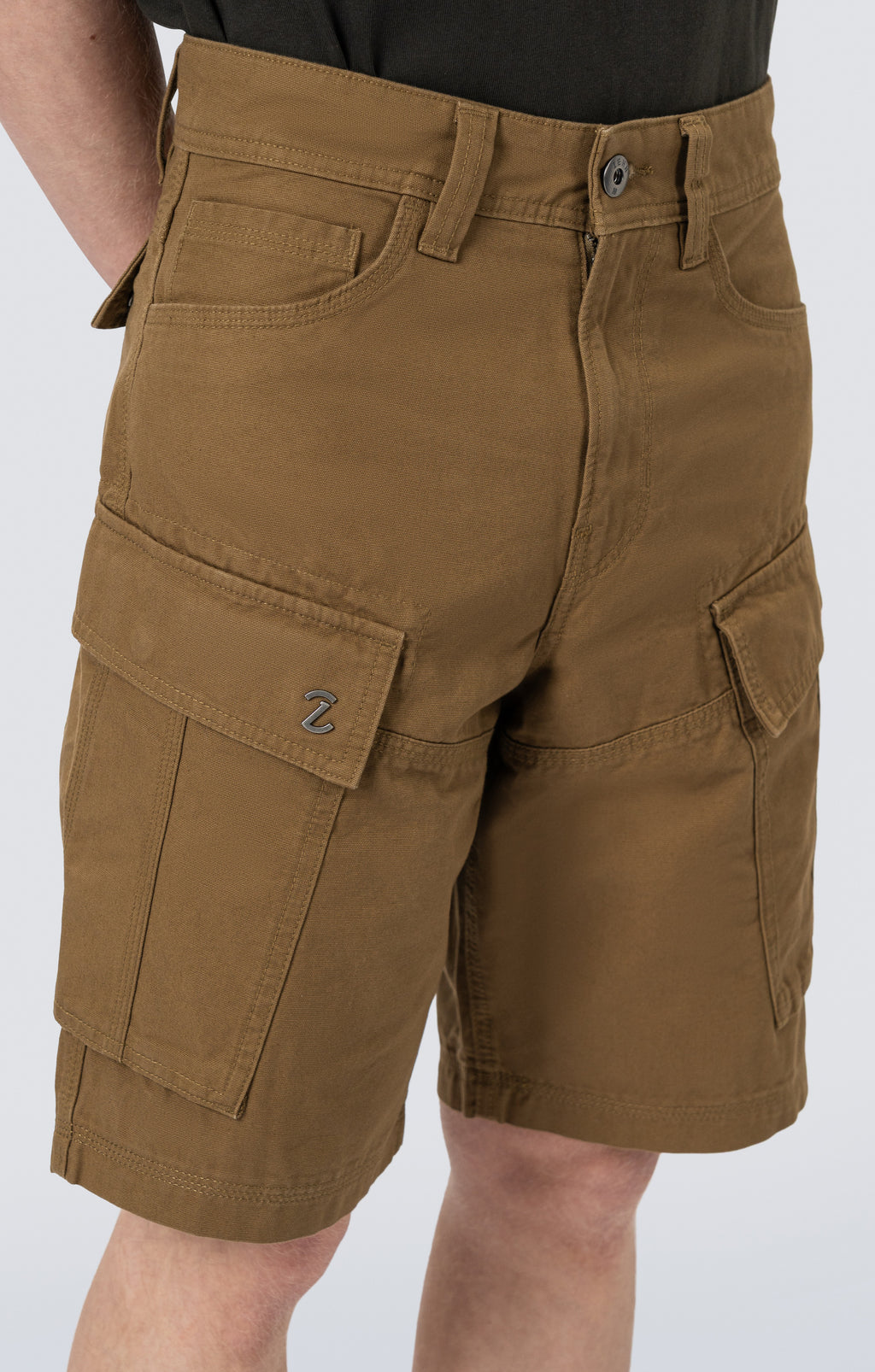ZEHN Traverse - Herren Utility Cargo Shorts -  Kurze Hose aus Baumwolle mit Cargotaschen (DE/NL/SE/PL