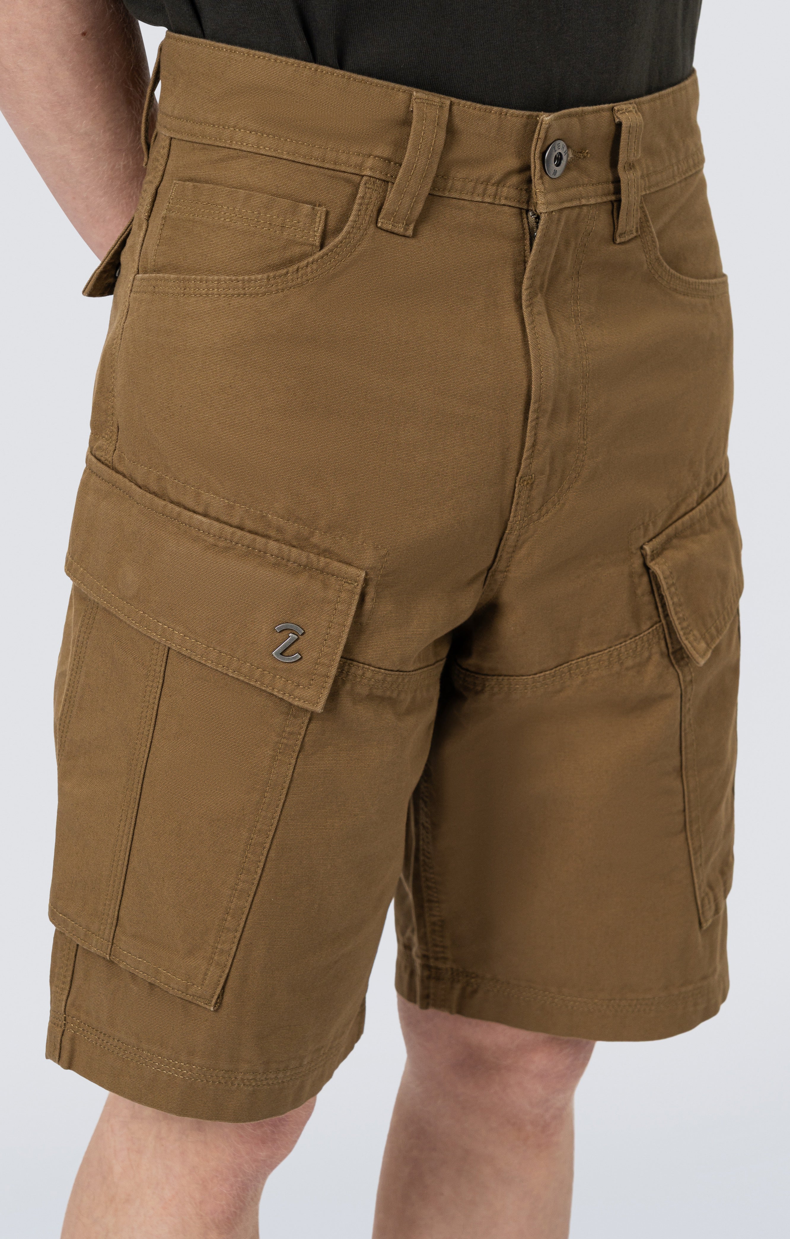 ZEHN Traverse - Herren Utility Cargo Shorts -  Kurze Hose aus Baumwolle mit Cargotaschen (DE/NL/SE/PL