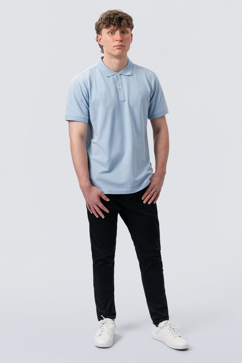 ZEHN Contour Herren Polo Shirt aus Premium Baumwoll