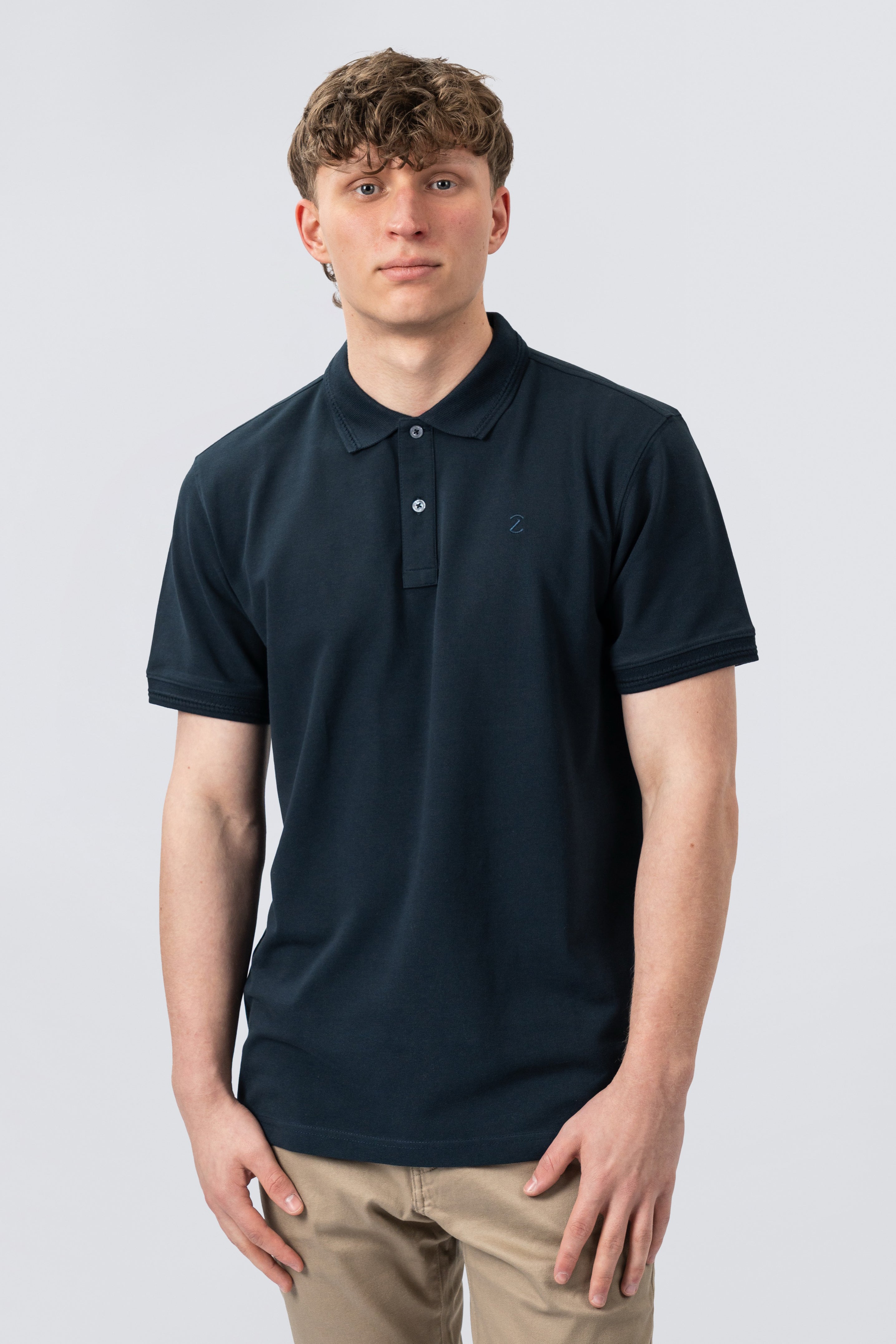 ZEHN Contour Herren Polo Shirt aus Premium Baumwoll