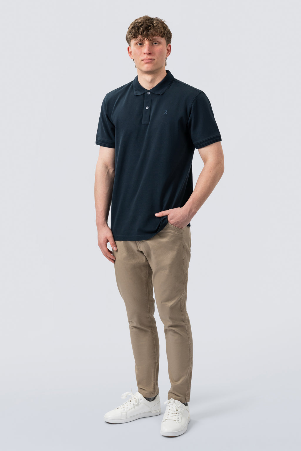 ZEHN Contour Herren Polo Shirt aus Premium Baumwoll