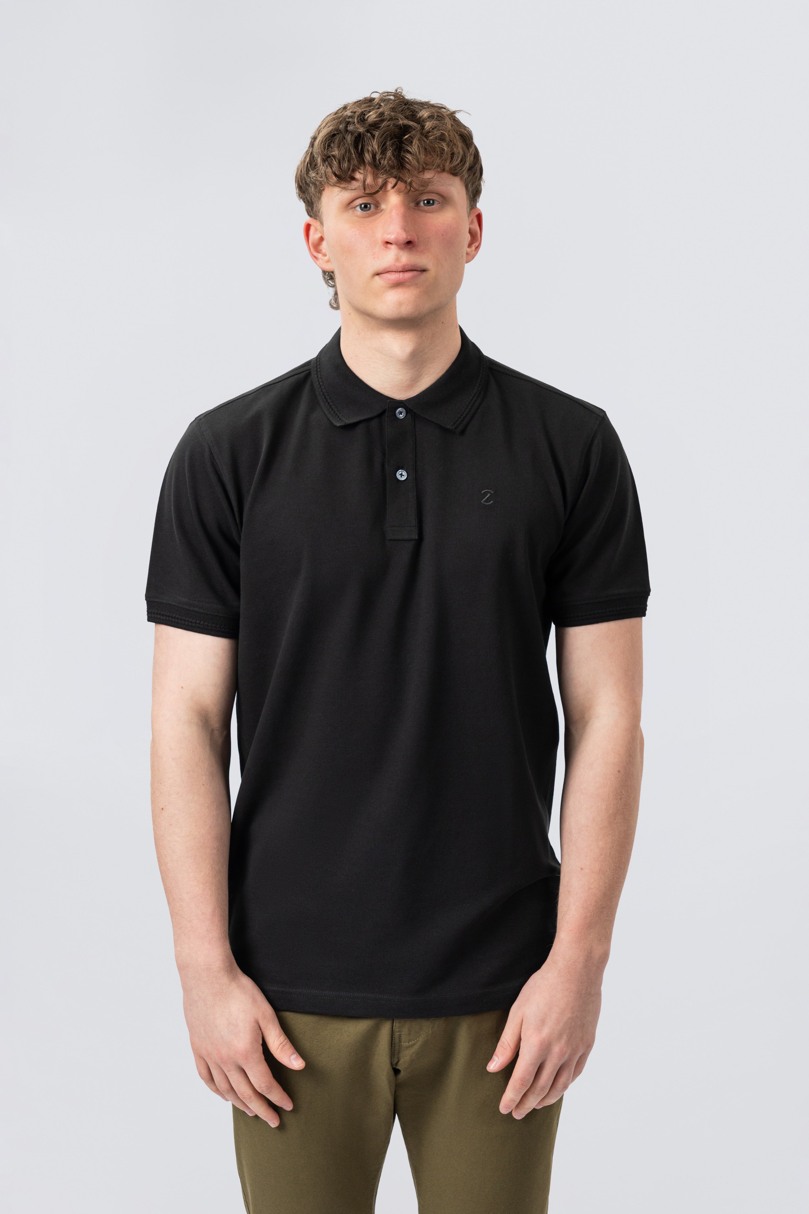 ZEHN Contour Herren Polo Shirt aus Premium Baumwoll