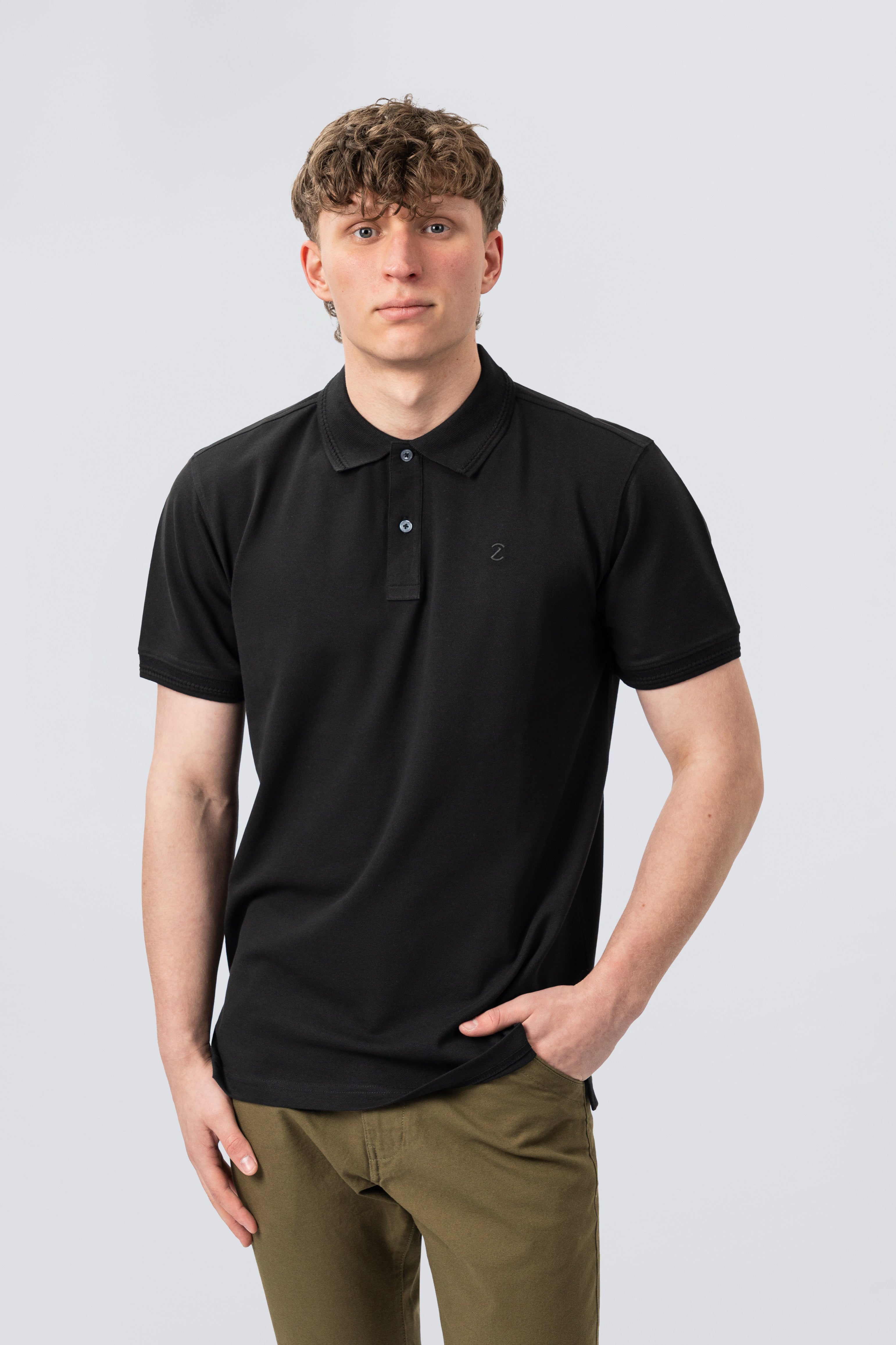 ZEHN Contour Herren Polo Shirt aus Premium Baumwoll