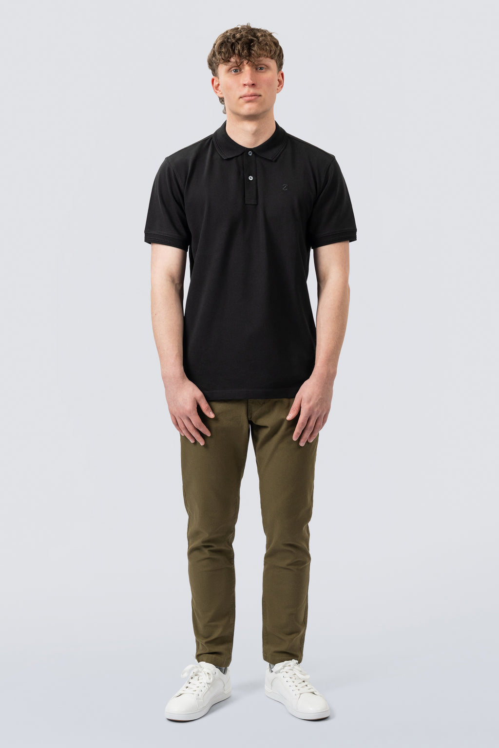ZEHN Contour Herren Polo Shirt aus Premium Baumwoll