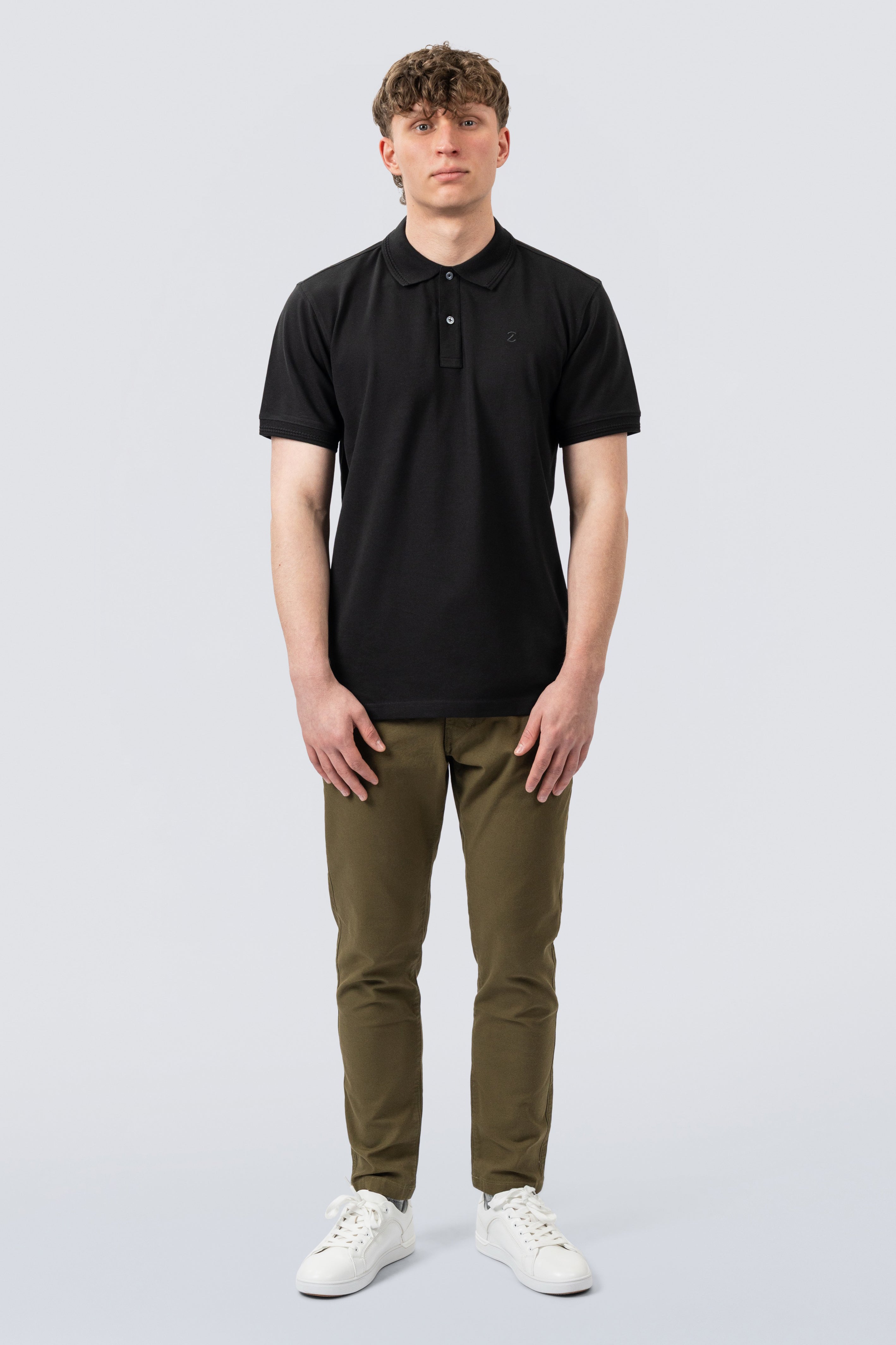 ZEHN Contour Herren Polo Shirt aus Premium Baumwoll