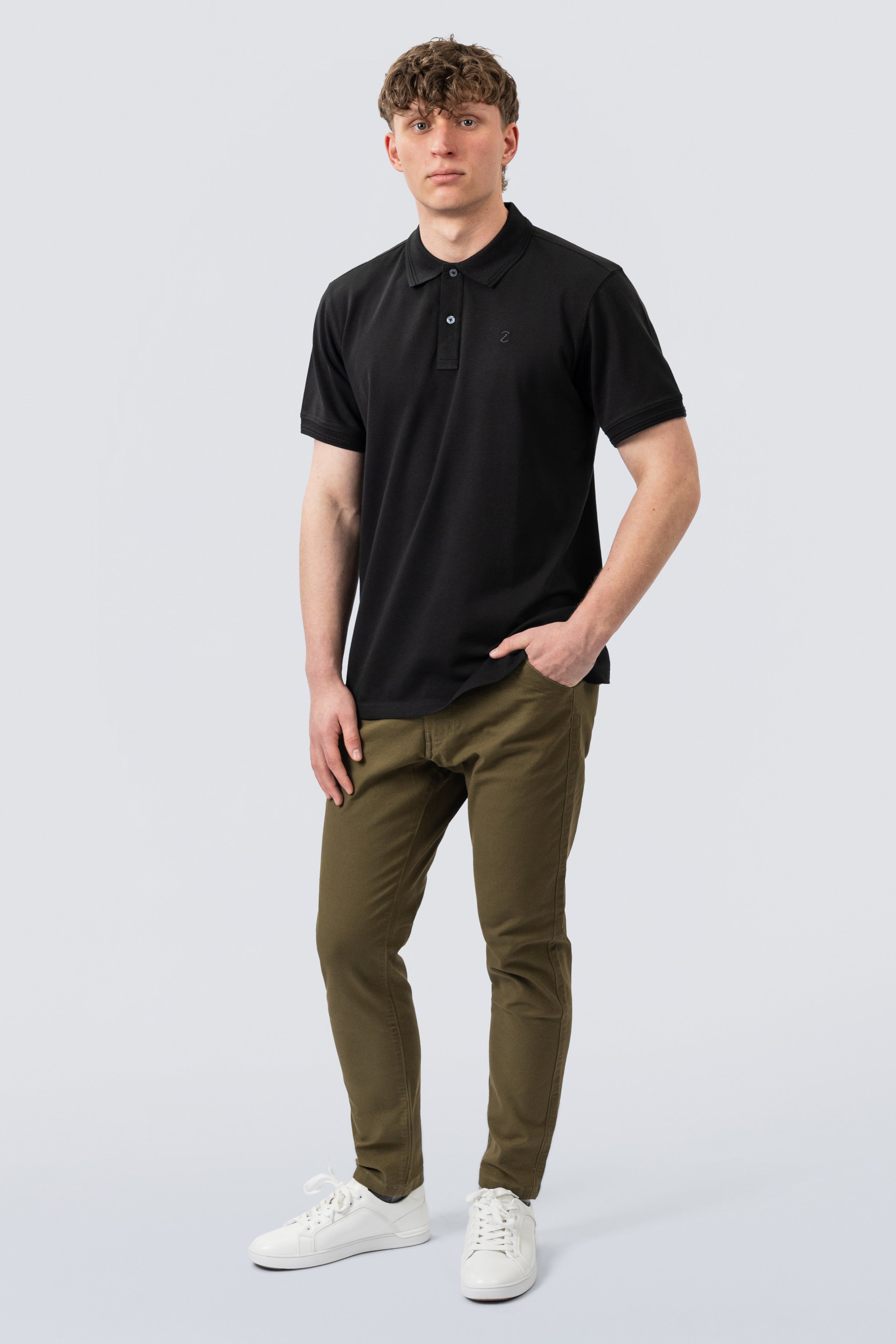 ZEHN Contour Herren Polo Shirt aus Premium Baumwoll