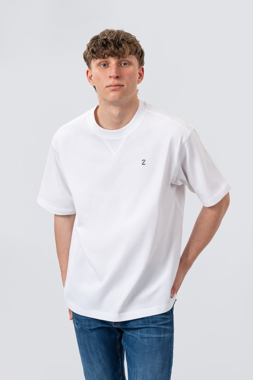 ZEHN Vector - Oversized Herren T-Shirt aus 100% Baumwolle