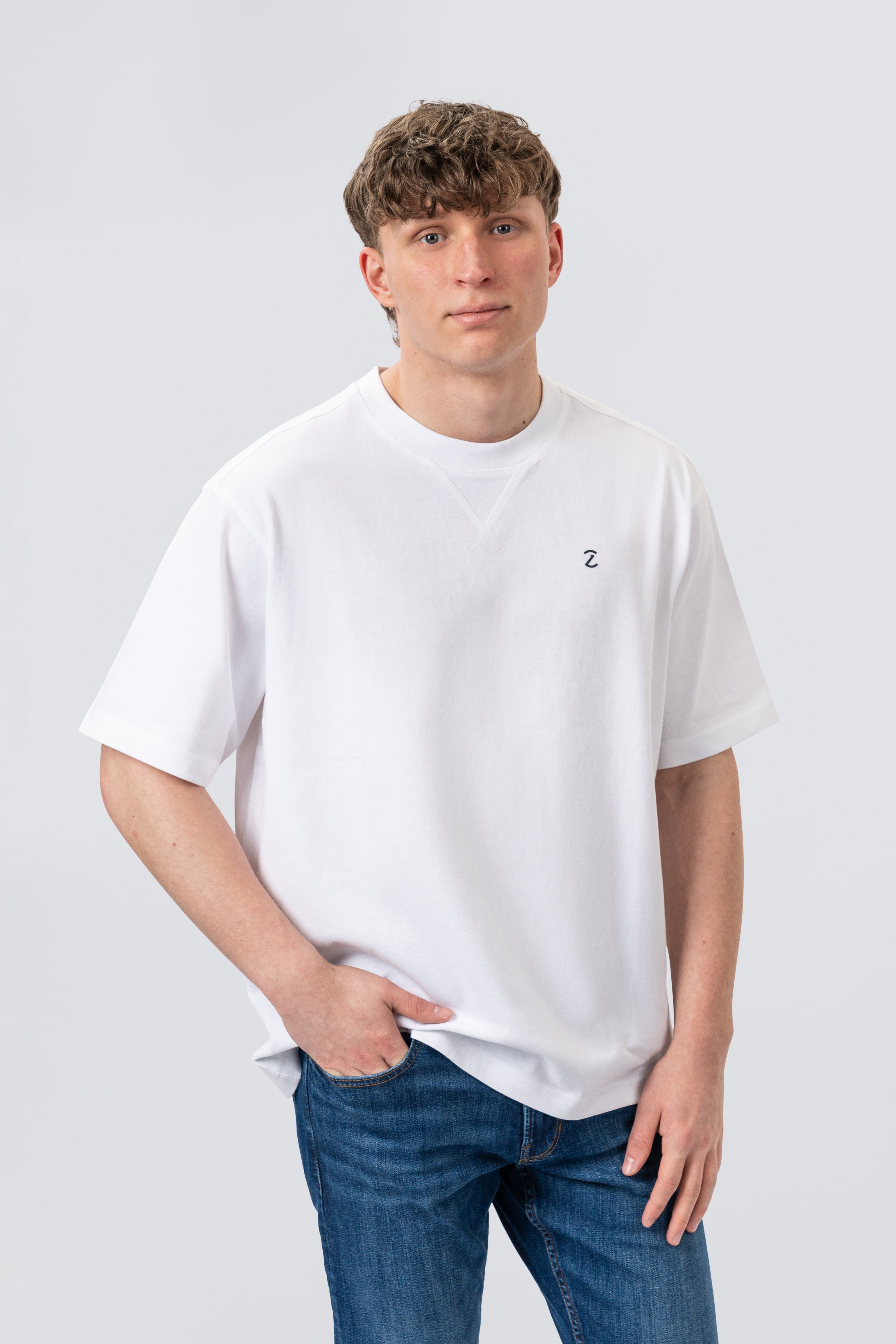 ZEHN Vector - Oversized Herren T-Shirt aus 100% Baumwolle