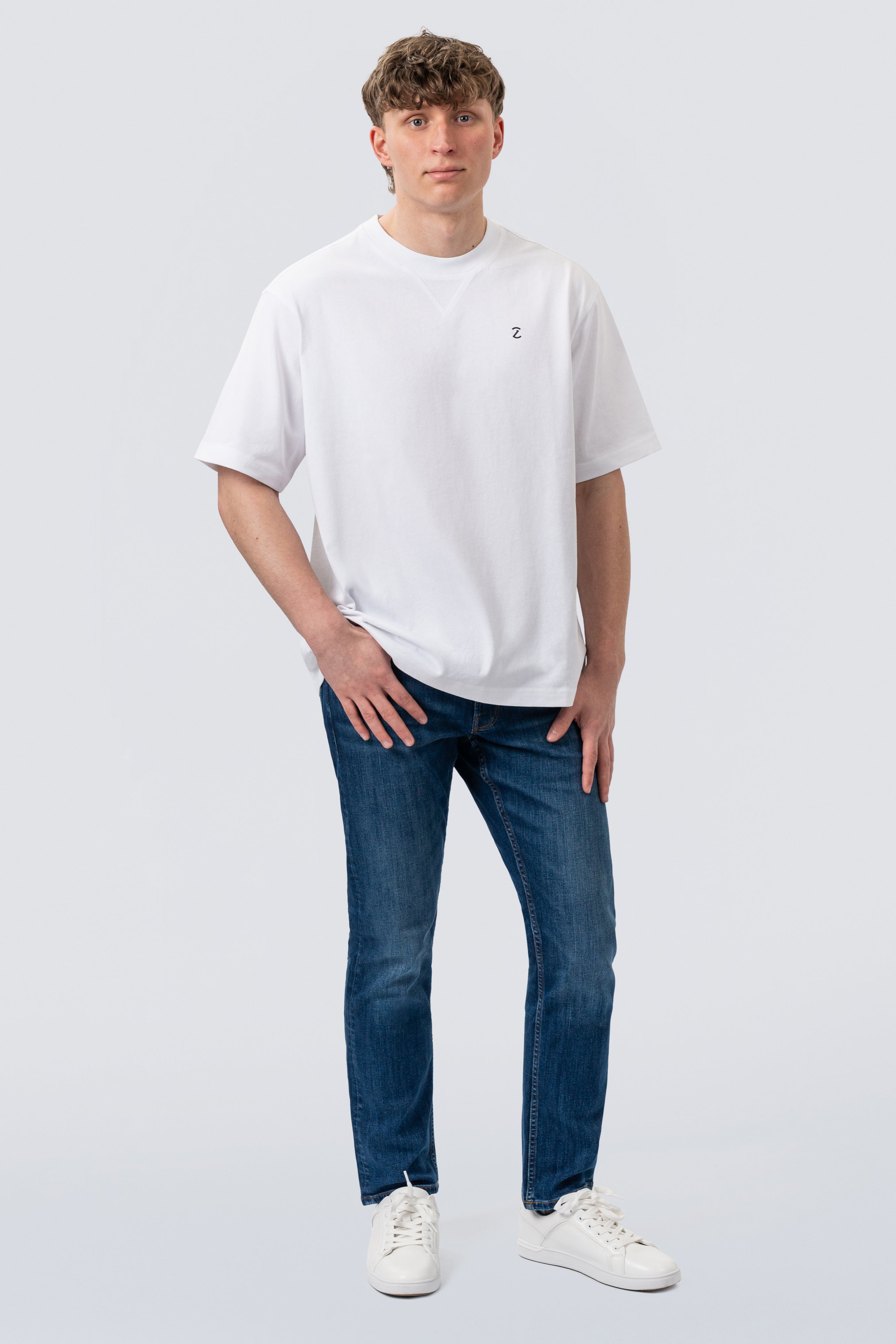 ZEHN Vector - Oversized Herren T-Shirt aus 100% Baumwolle