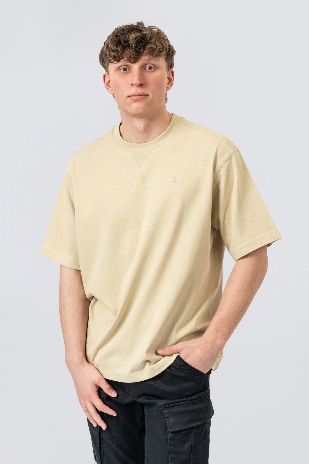 ZEHN Vector - Oversized Herren T-Shirt aus 100% Baumwolle