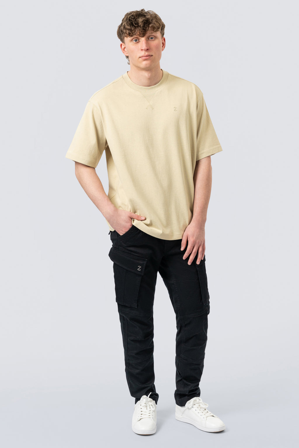 ZEHN Vector - Oversized Herren T-Shirt aus 100% Baumwolle