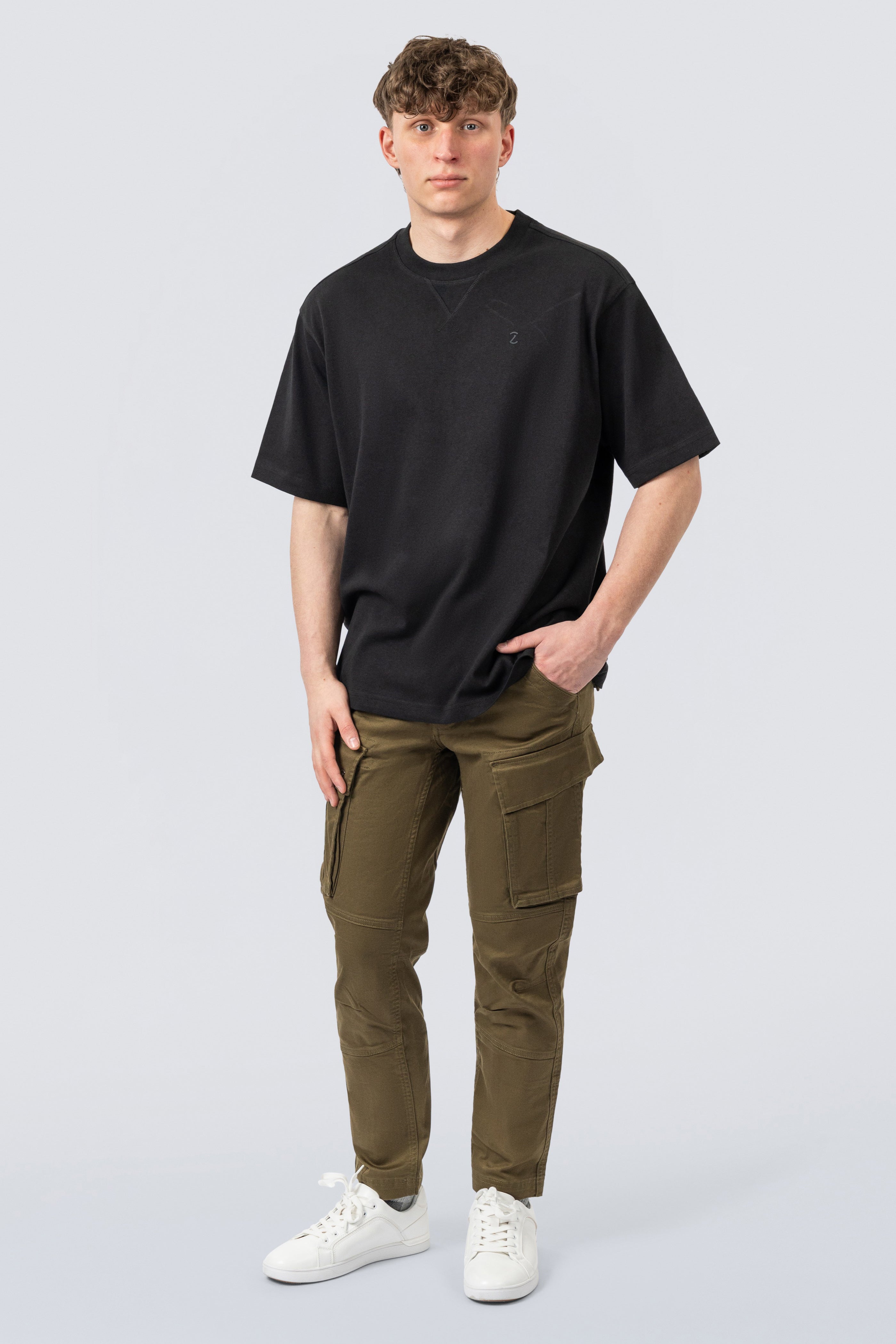 ZEHN Vector - Oversized Herren T-Shirt aus 100% Baumwolle
