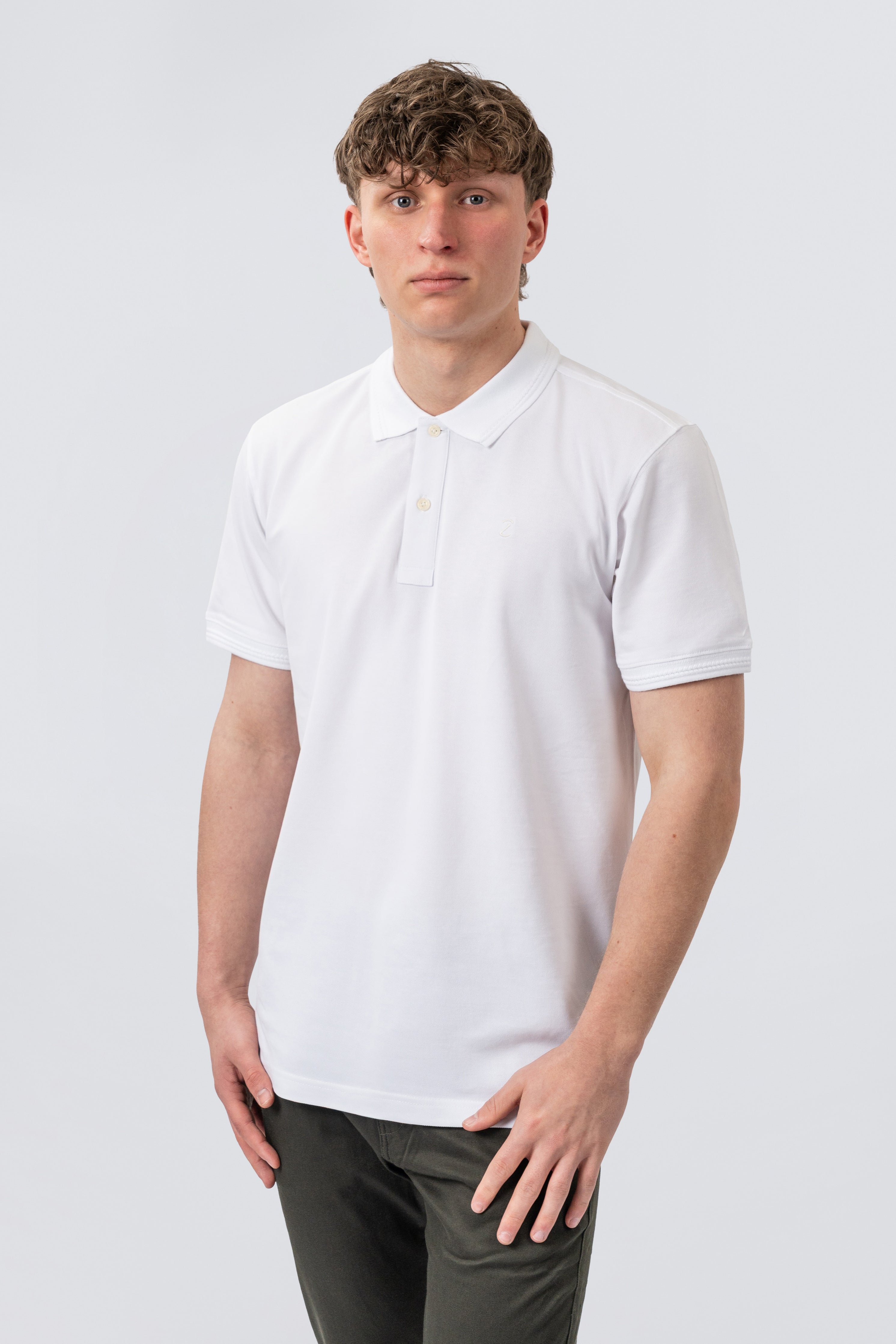 ZEHN Contour Herren Polo Shirt aus Premium Baumwoll